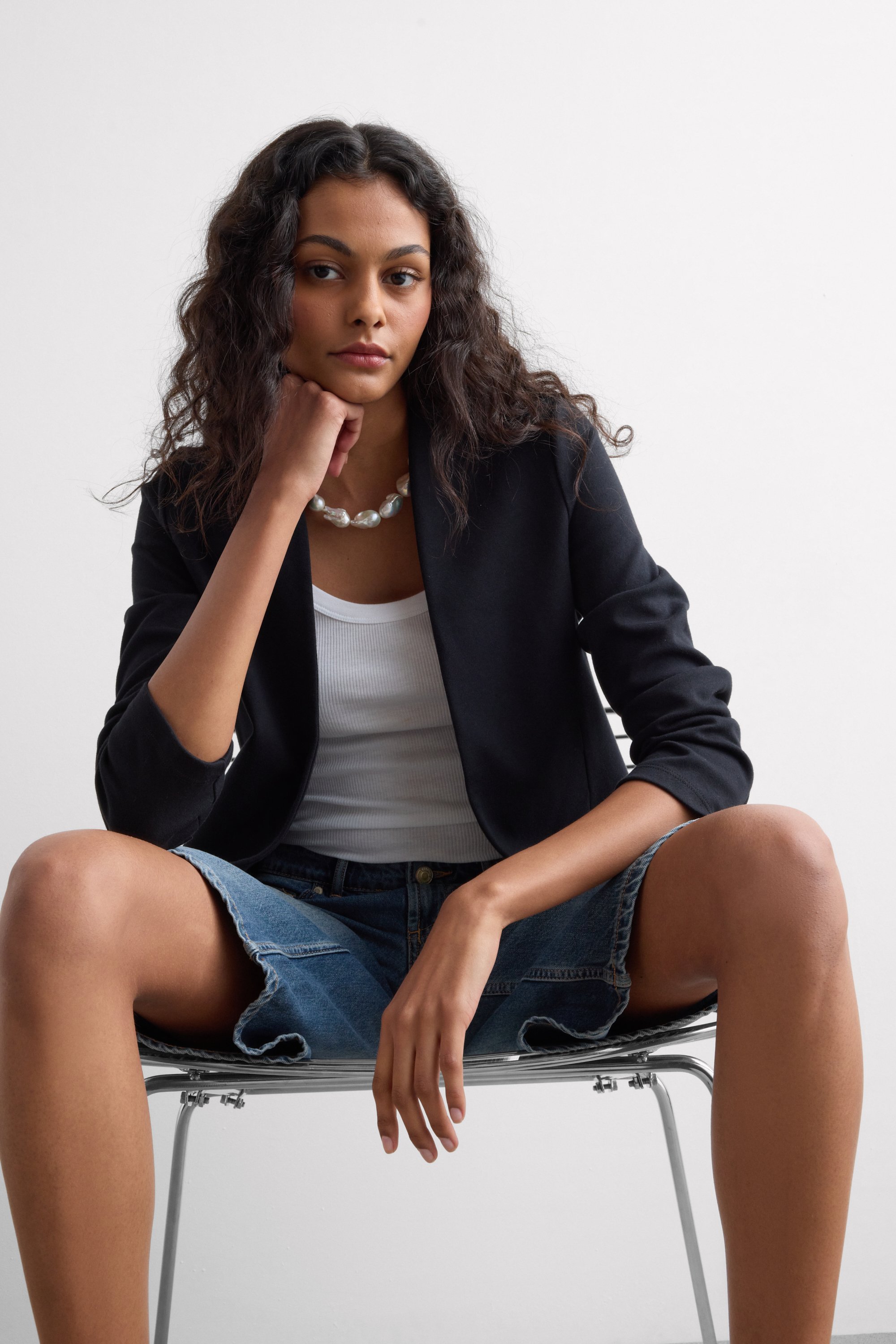 ヘビーコットン　ボタン ジャケット