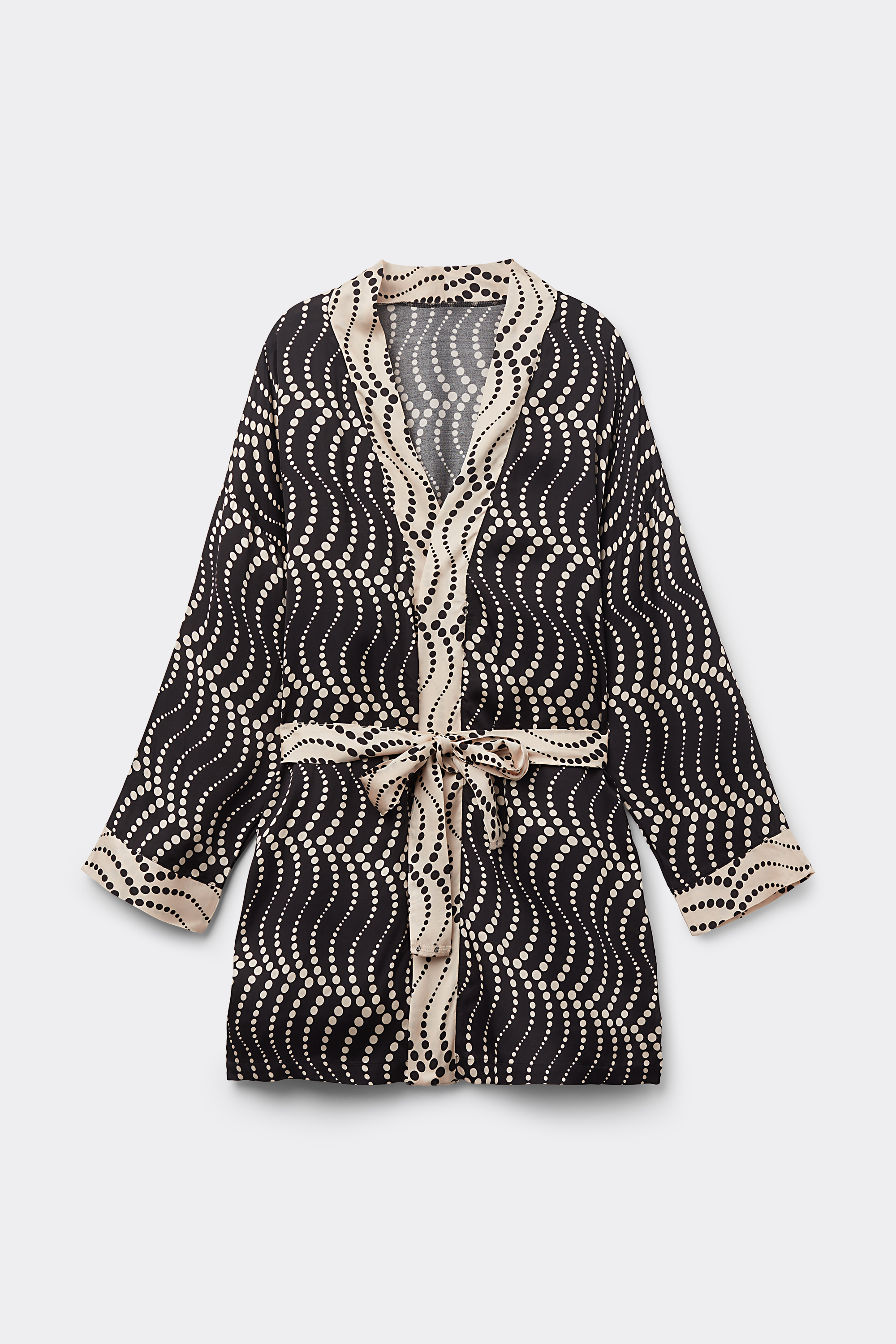 Kimono i viskossatin Cool Elegance