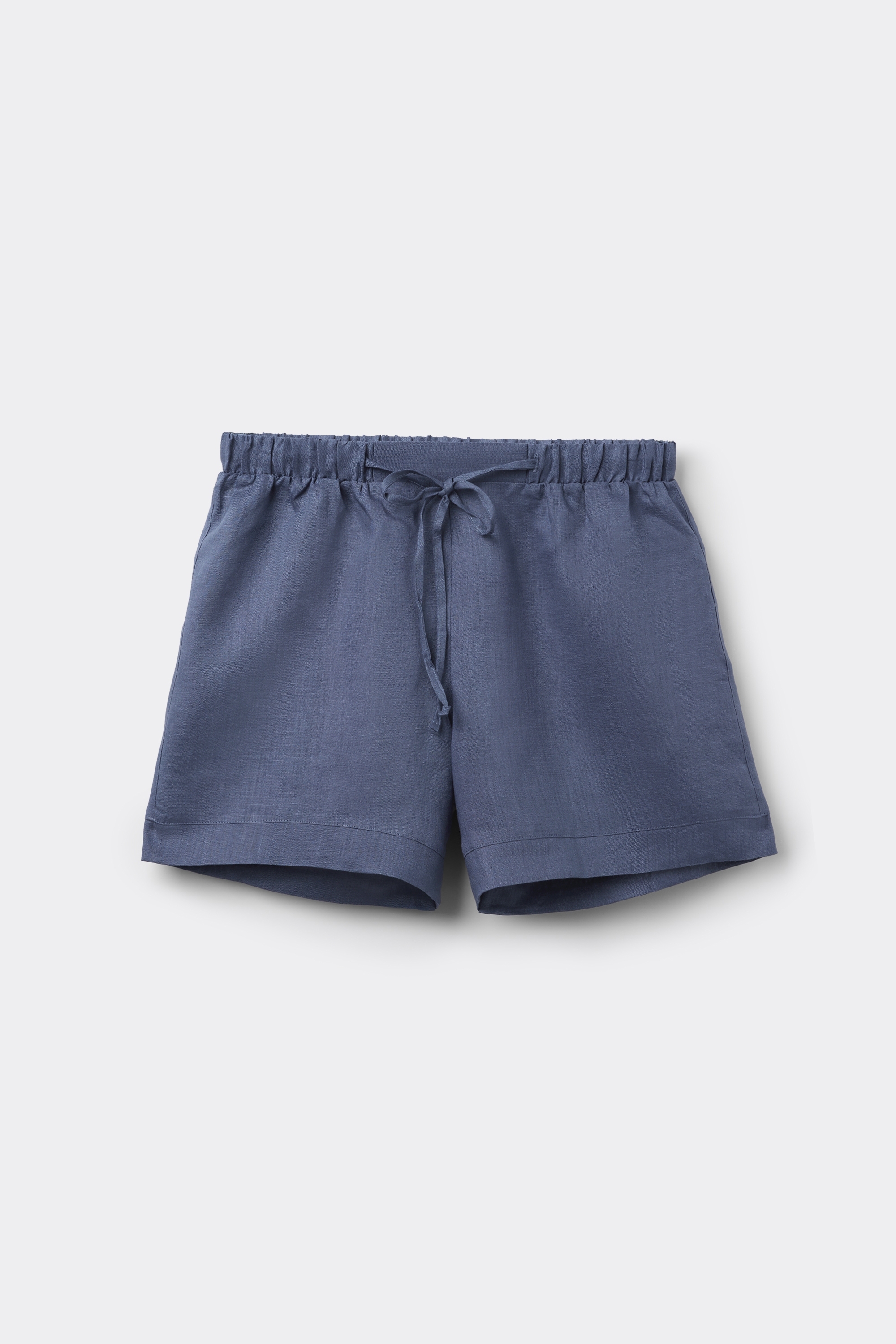 The Pure Linen リネンファブリック ショートパンツ