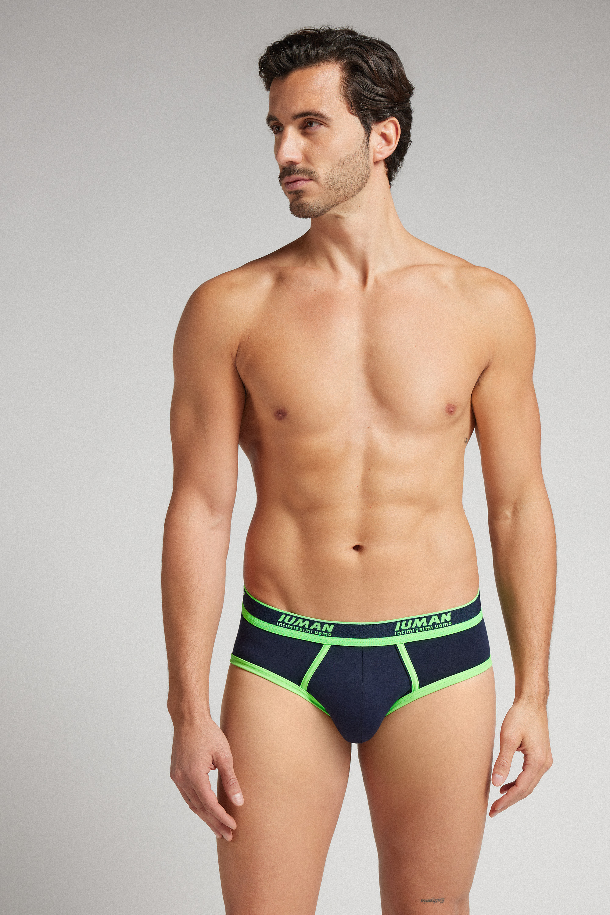 Superior スーペリアコットン ロゴ入り ブリーフ