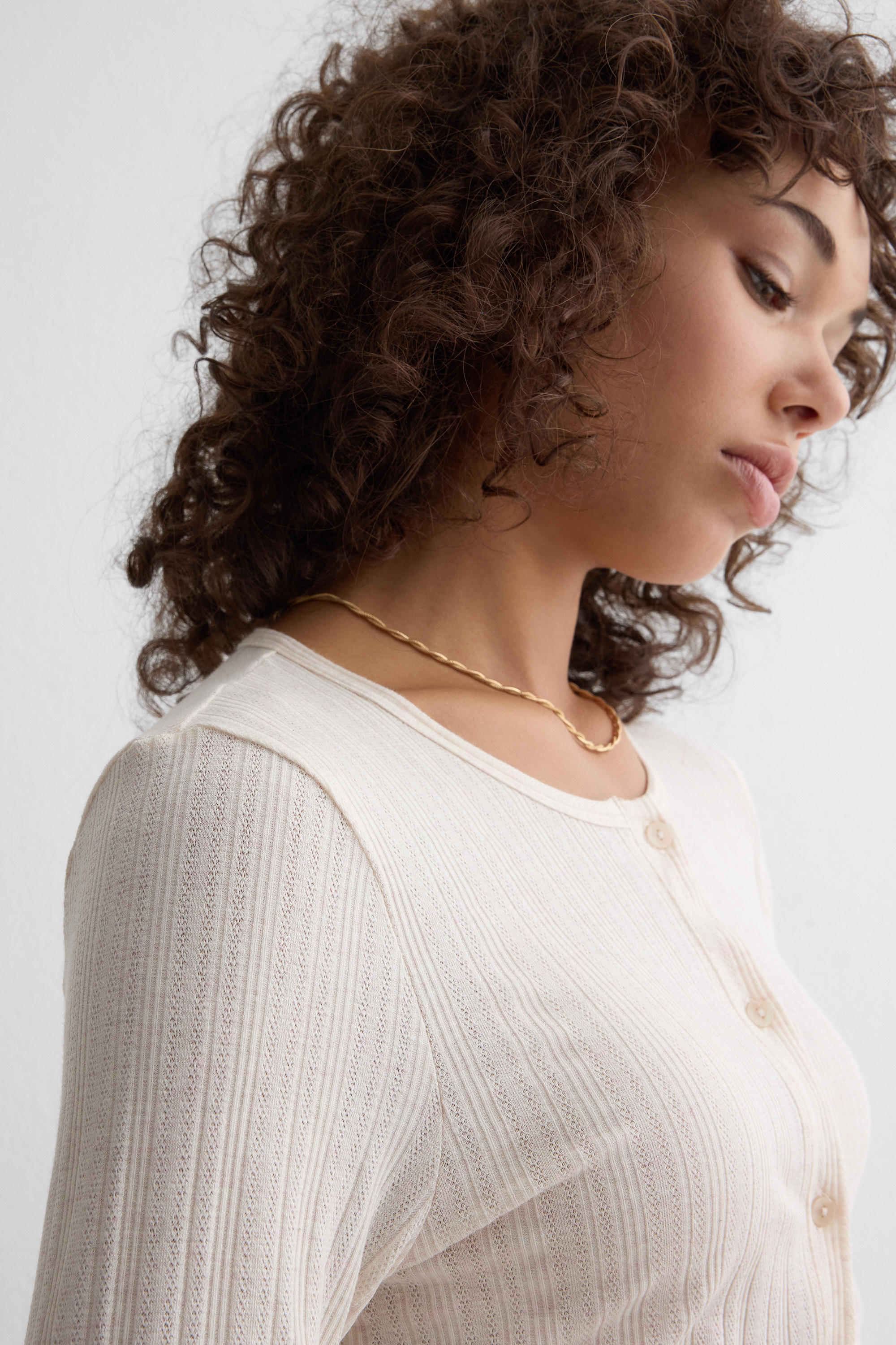 "Sweet Pointelle" カーディガン