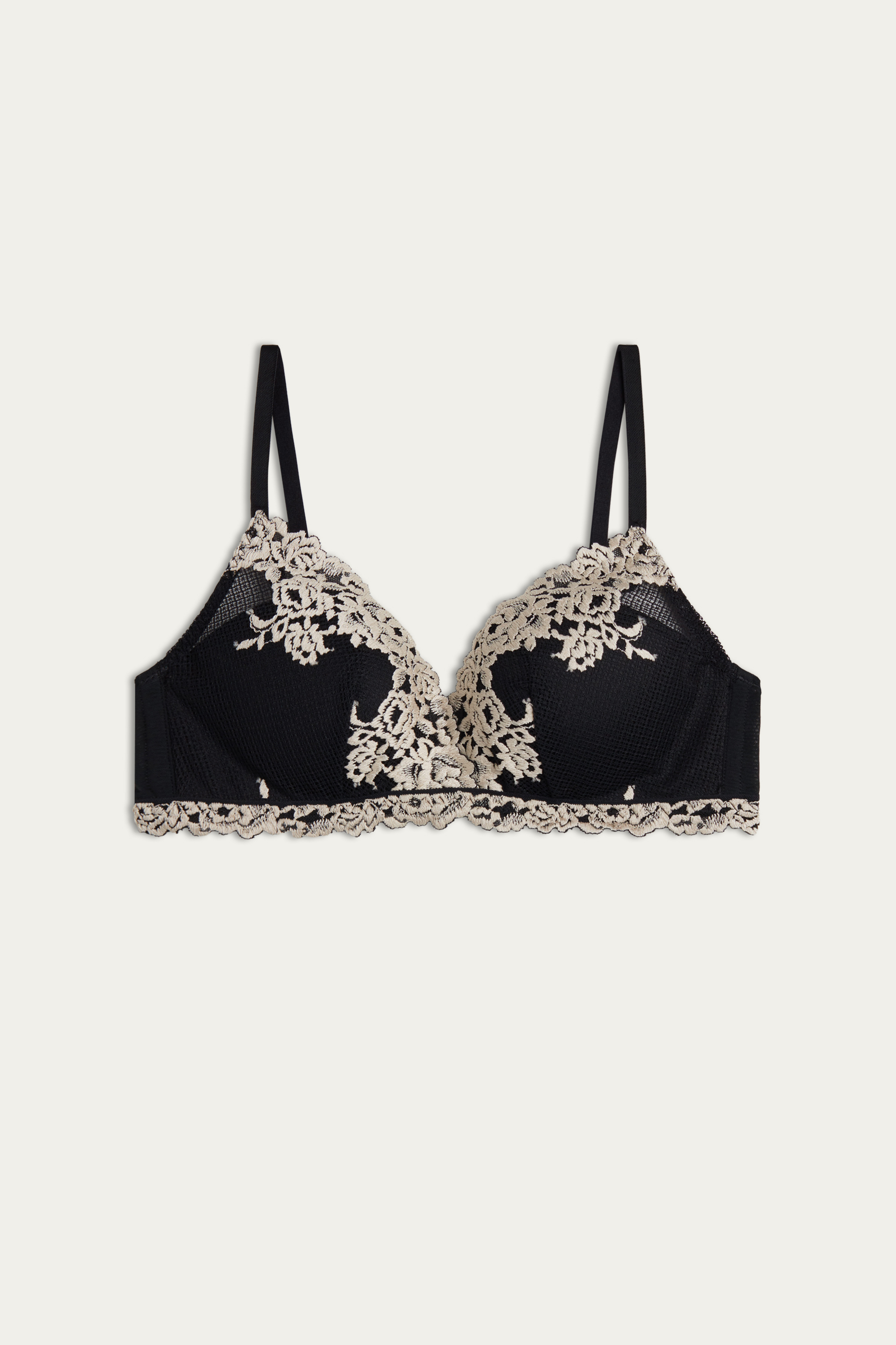 Pretty Flowers Long-Sleeved V-Neck Top | Intimissimi