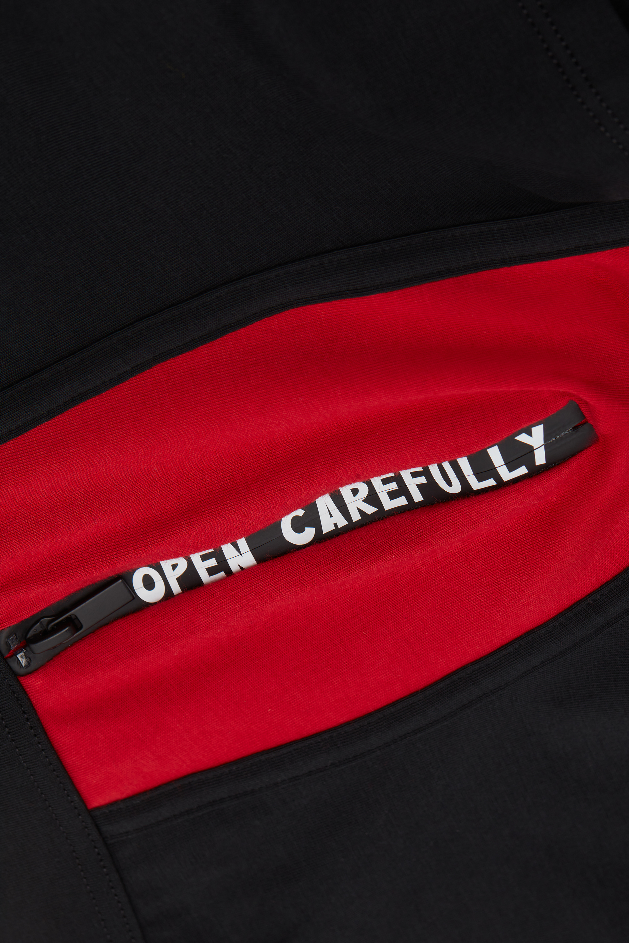 スーペリアコットン 「Open Carefully」プリント ボクサー