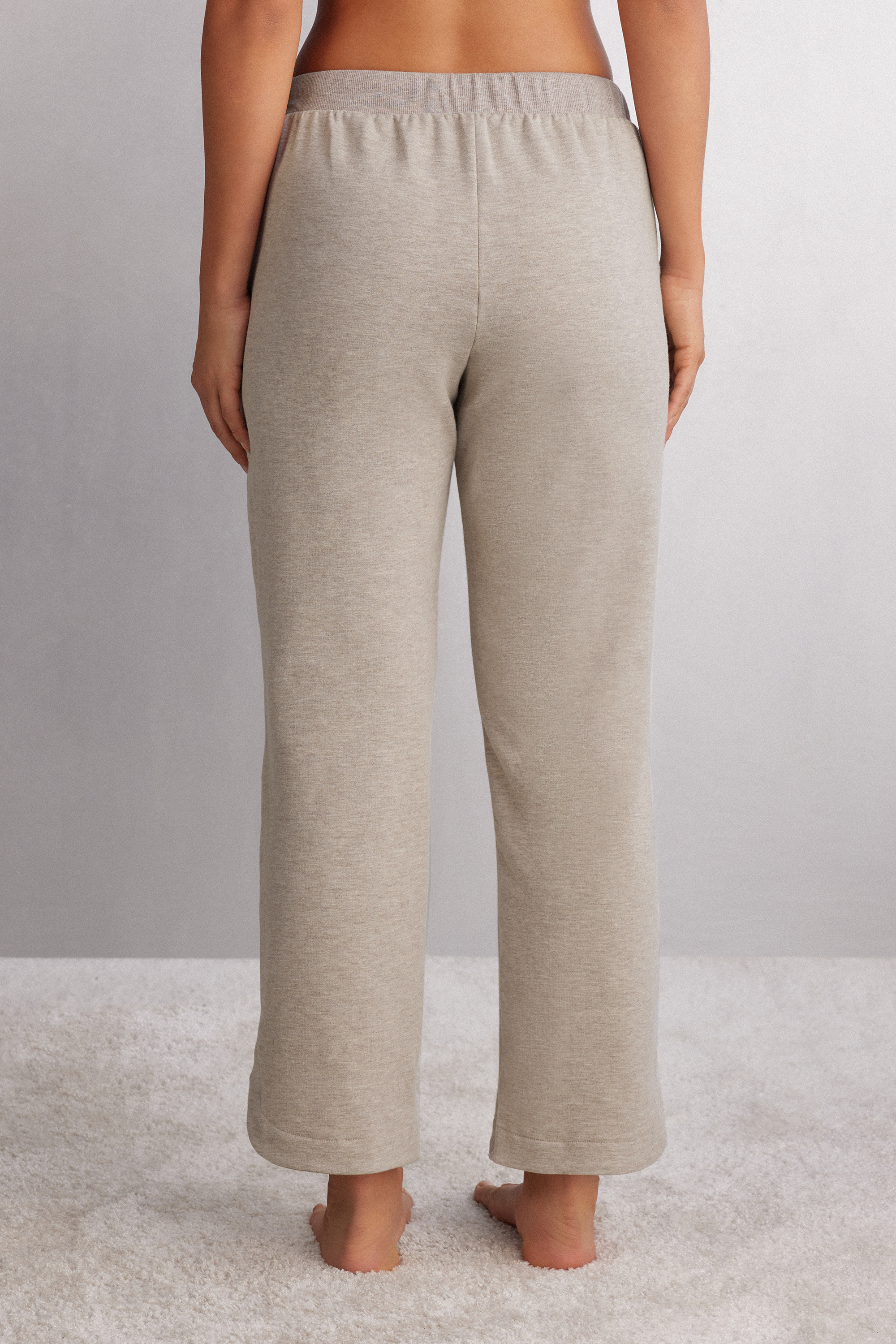 Soft Chevron ストレートパンツ