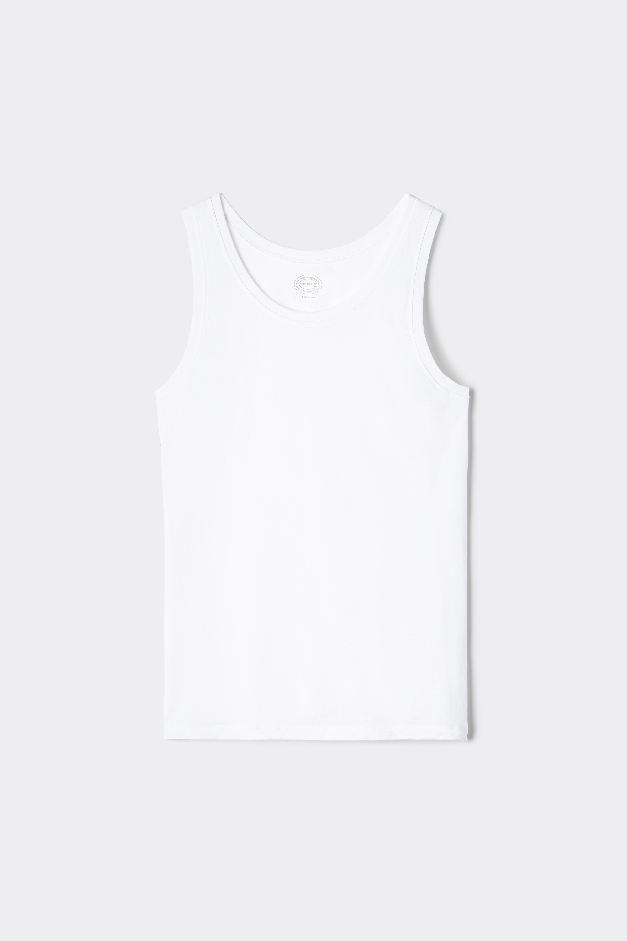 エクストラファイン スーペリアコットン ラウンドネック タンクトップ