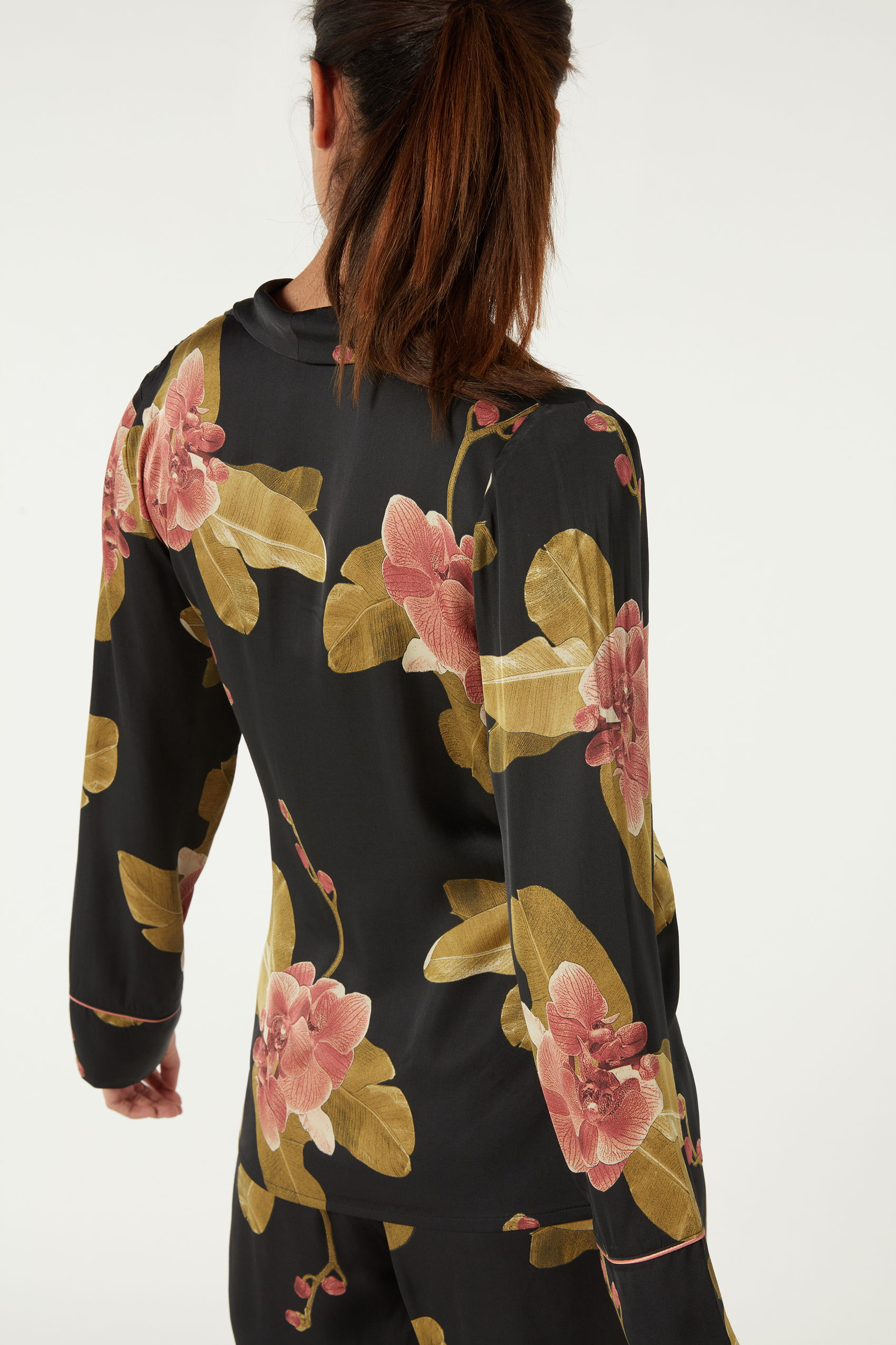 Dark Orchid Viscose Satin Jacket