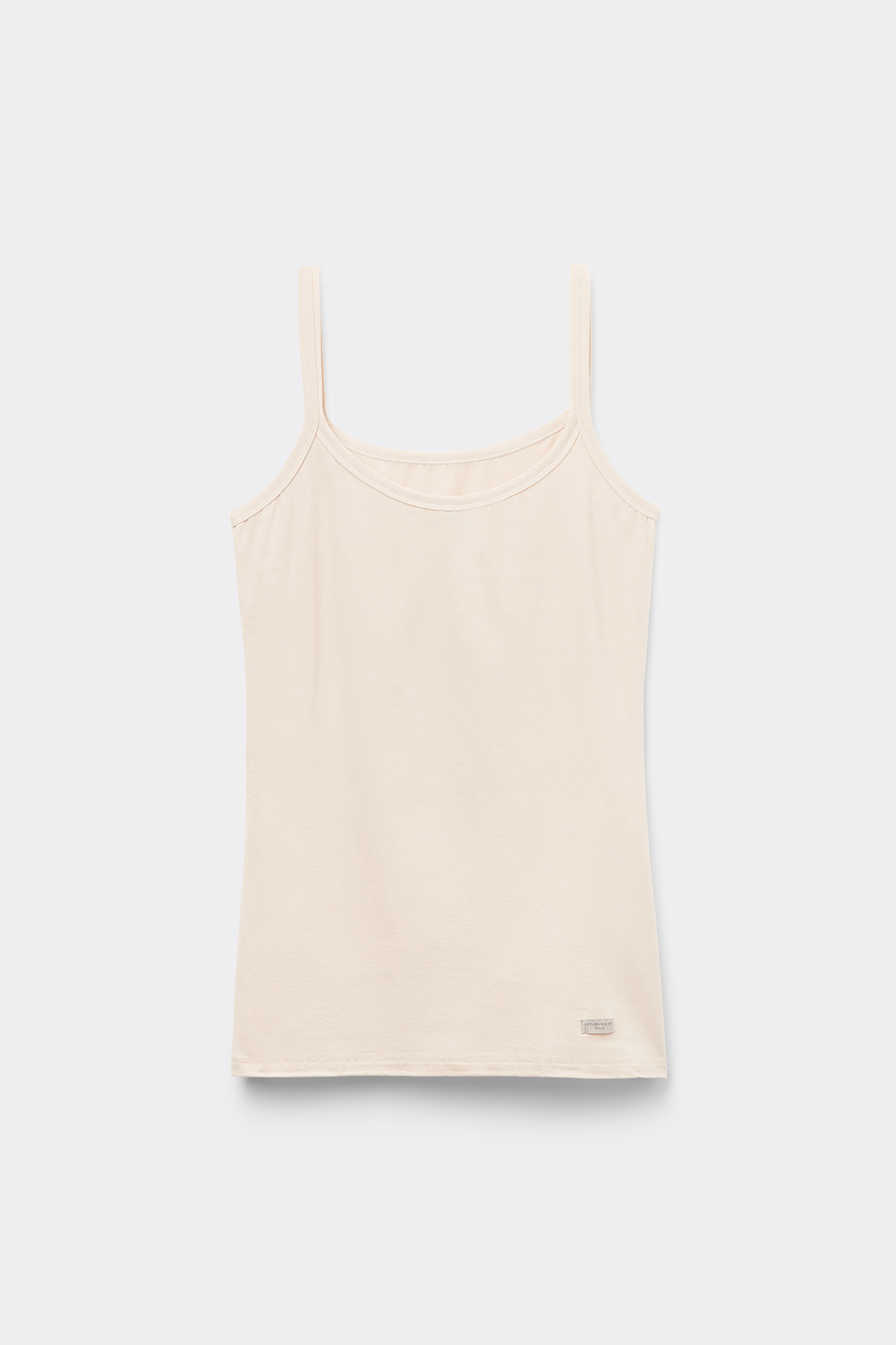 コットン スパゲッティストラップ トップ