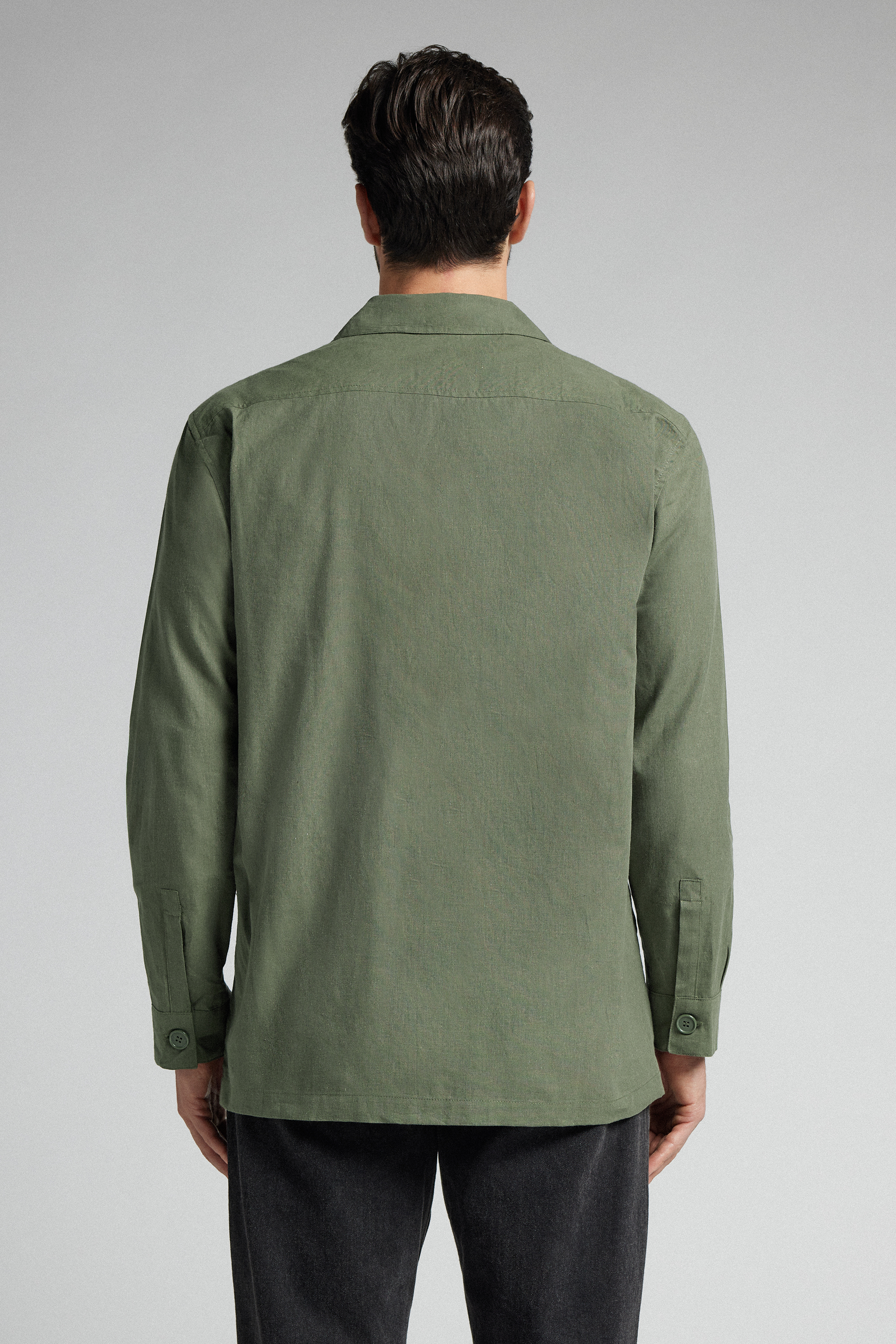 リネン＆コットン サファリジャケット