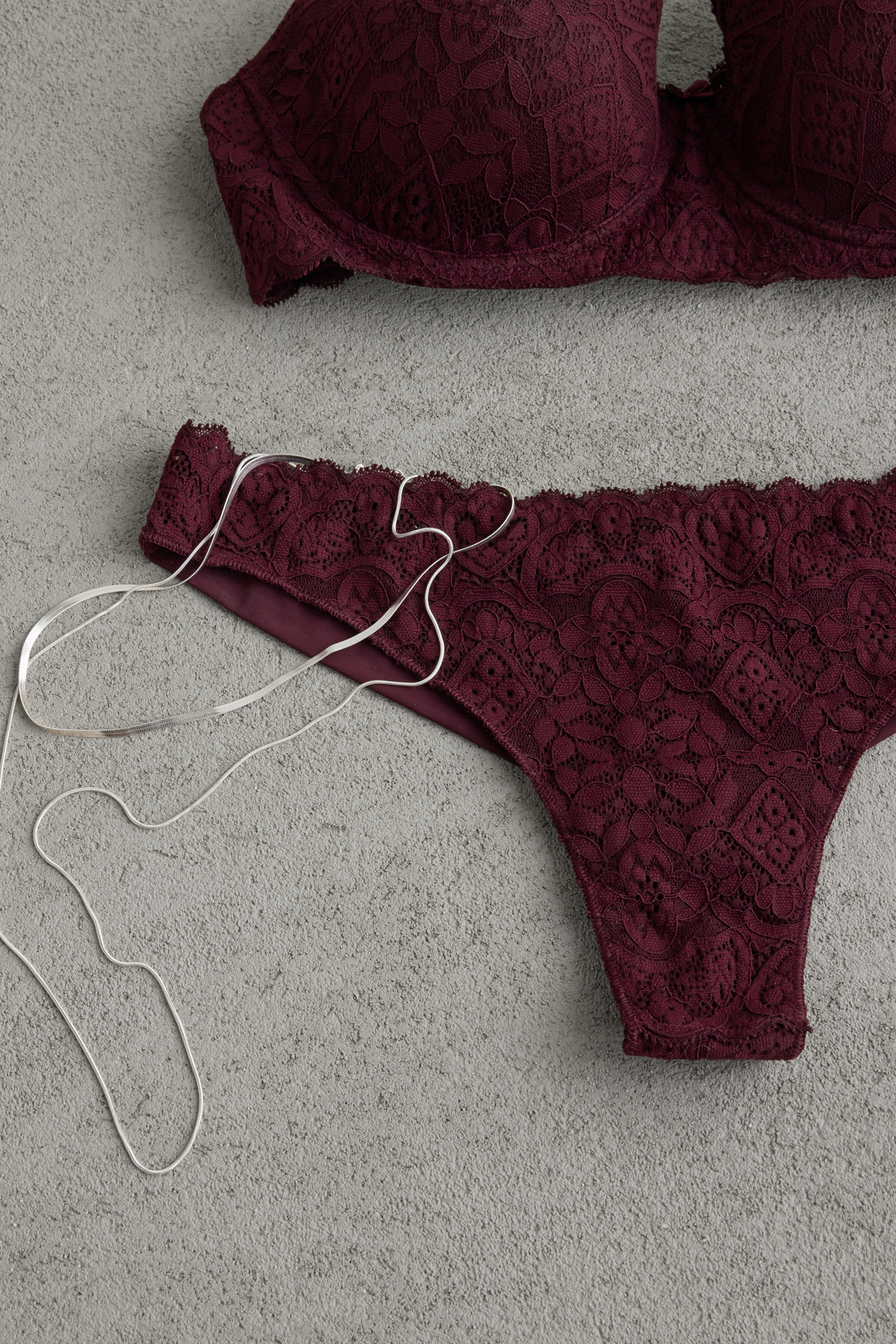 レース＆マイクロファイバー ブラジリアン