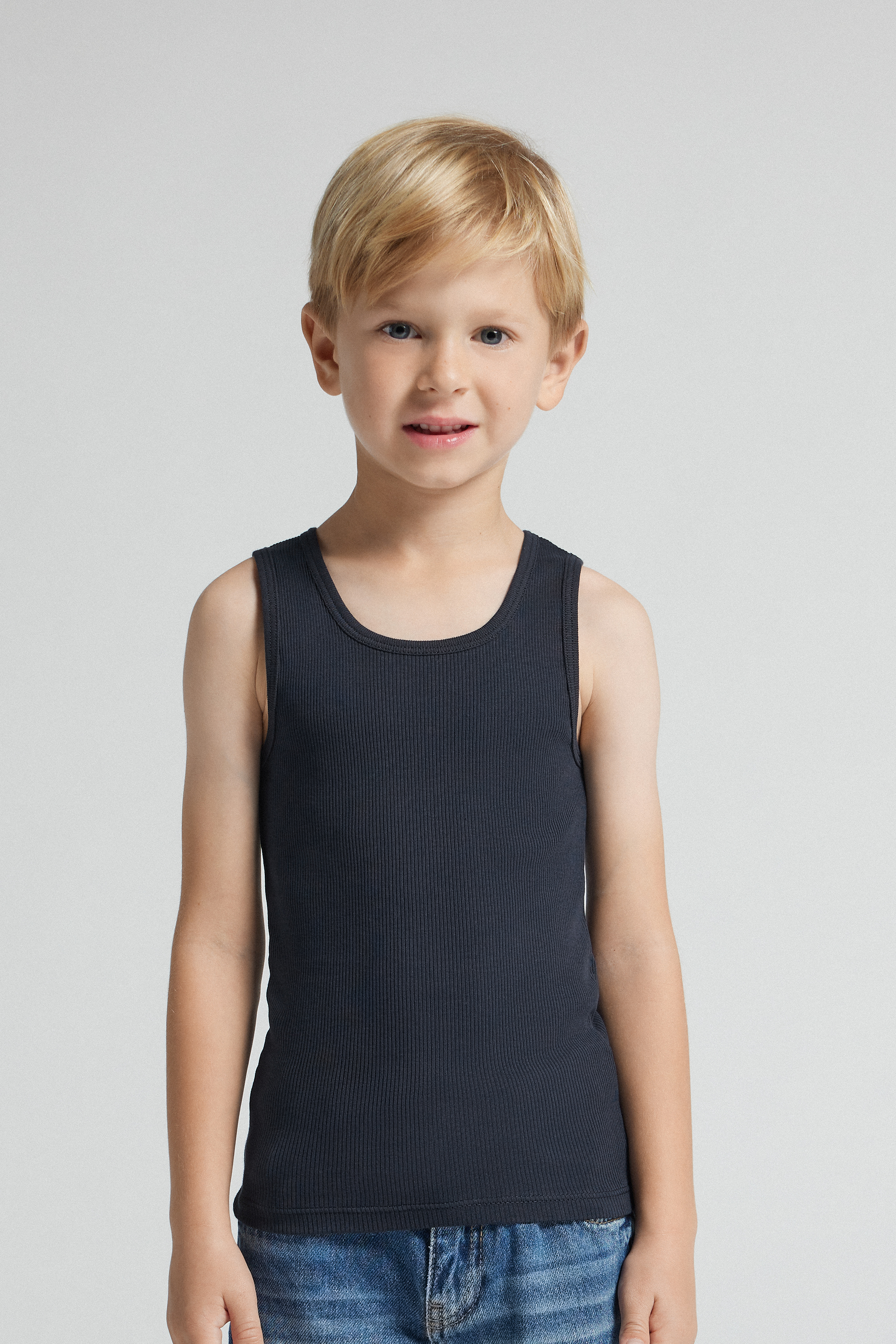 ボーイズ スーペリアコットン リブ タンクトップ