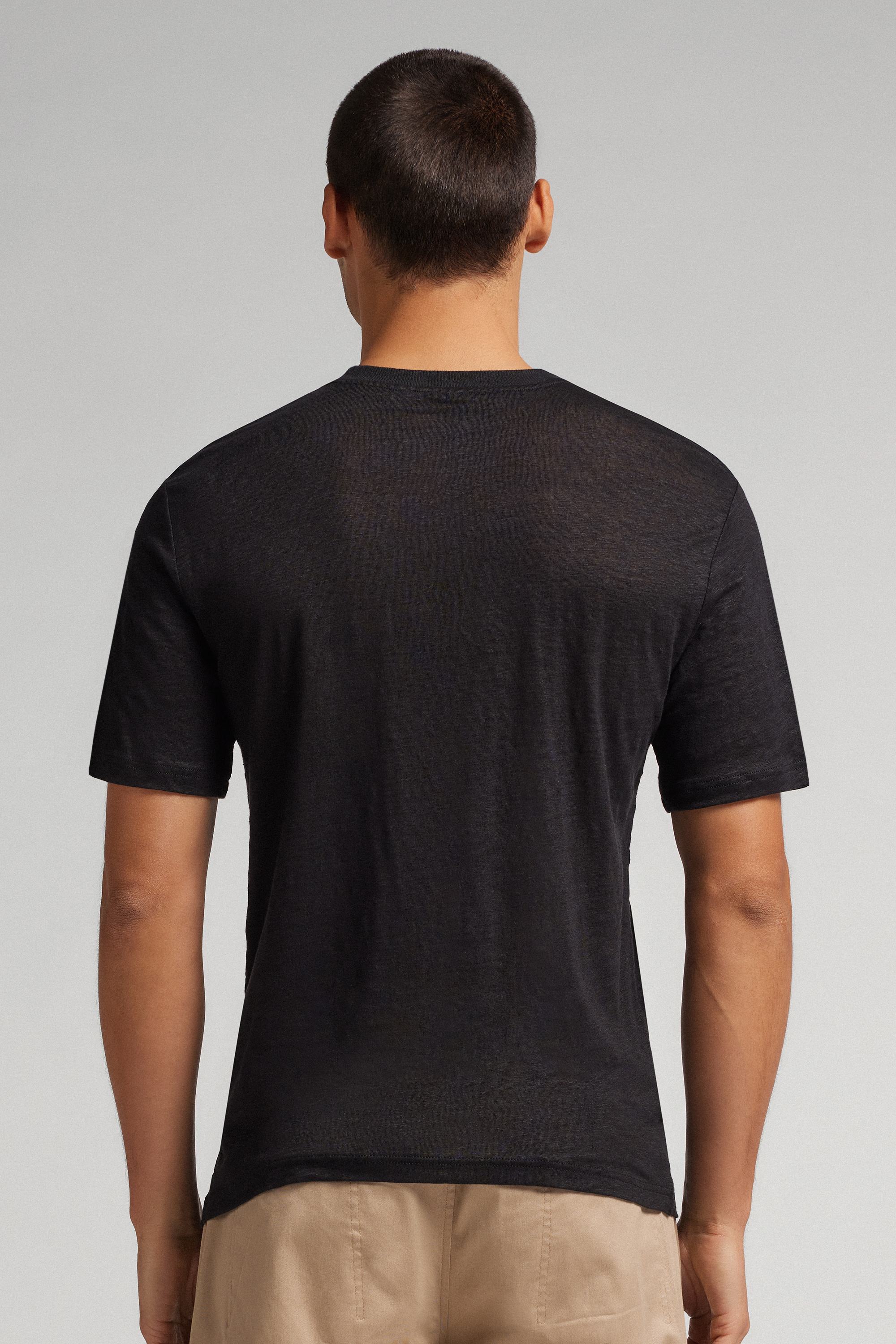ソフトリネン100% Tシャツ
