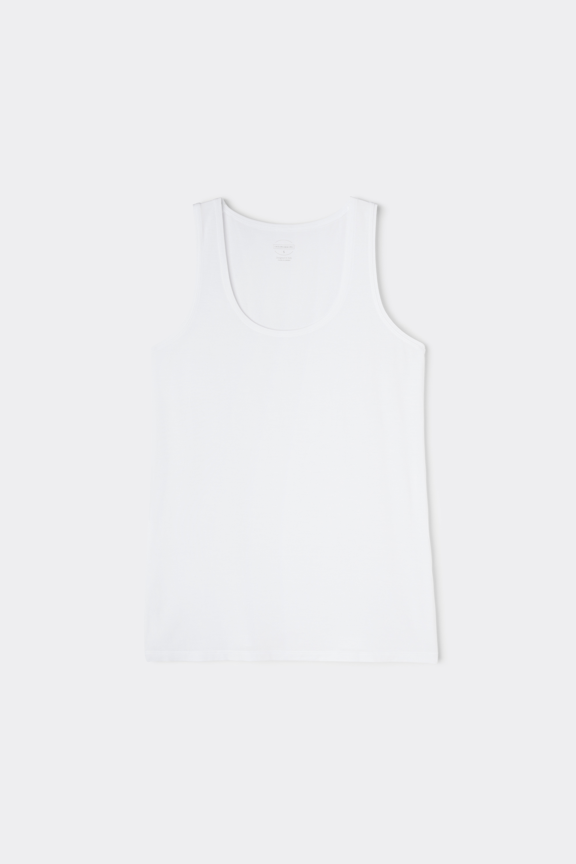 マイクロモダール ロング タンクトップ