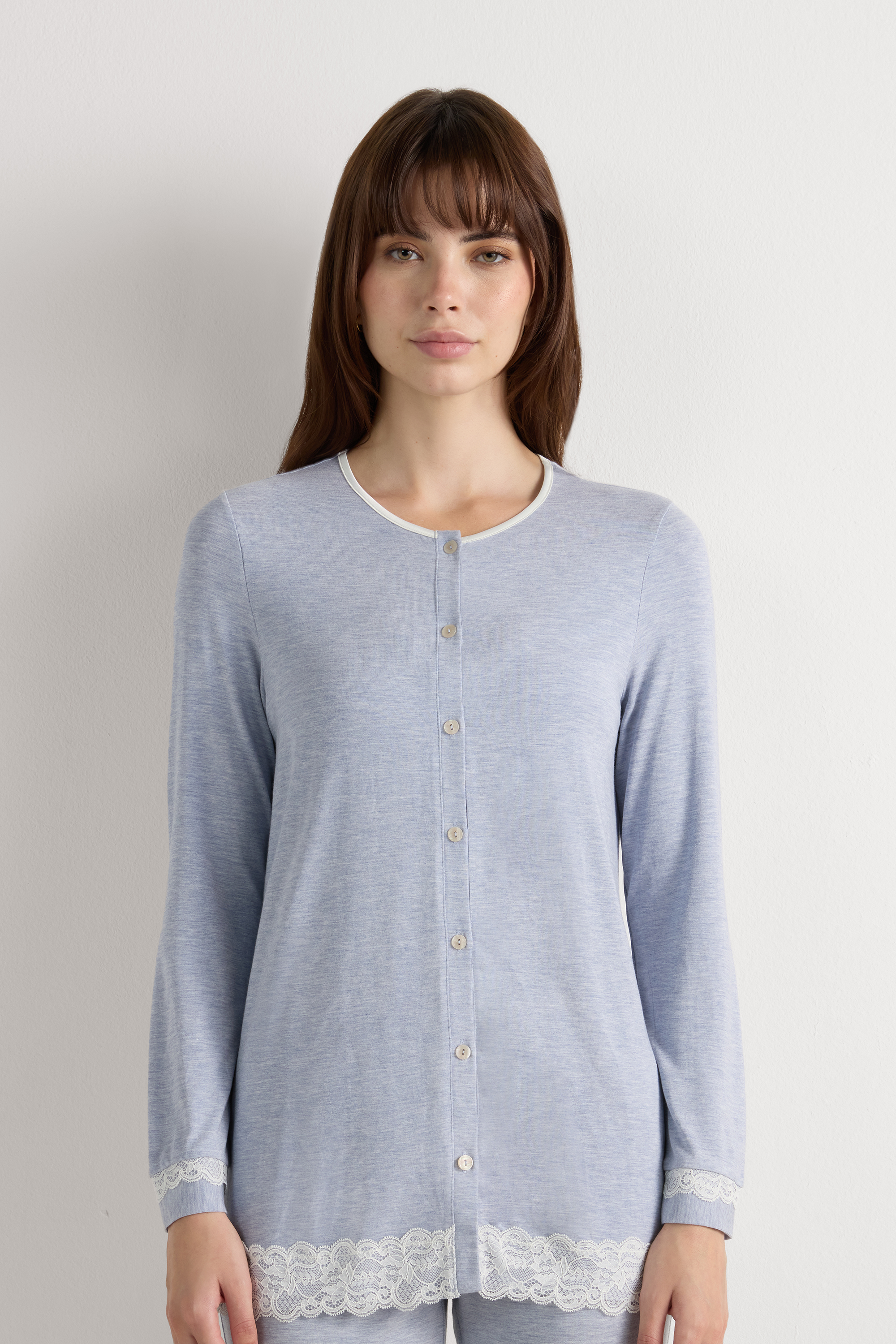 Modal and Lace Cardigan | Intimissimi