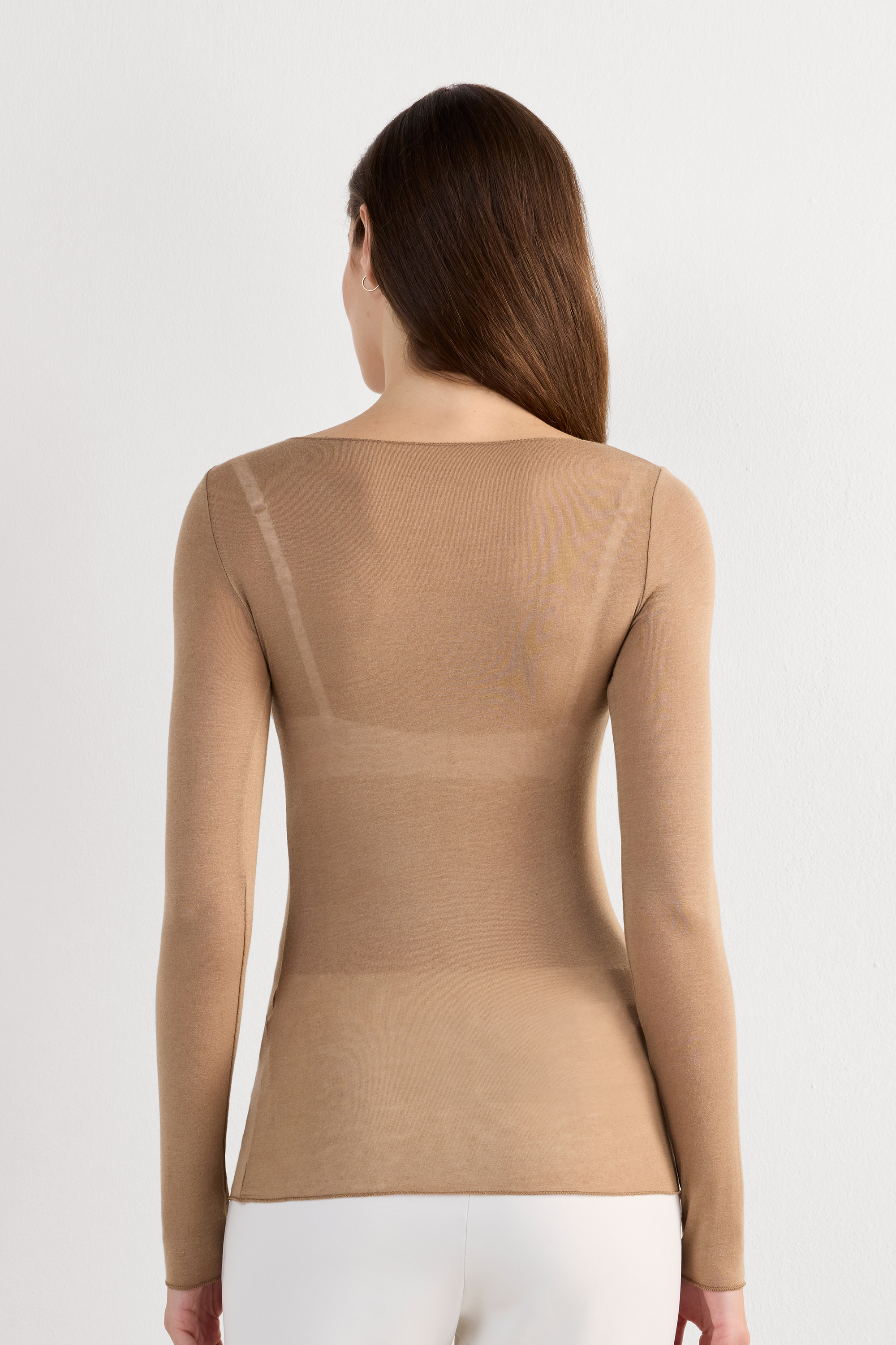 Boat Neck Modal Cashmere Ultralight Jumper | Intimissimi