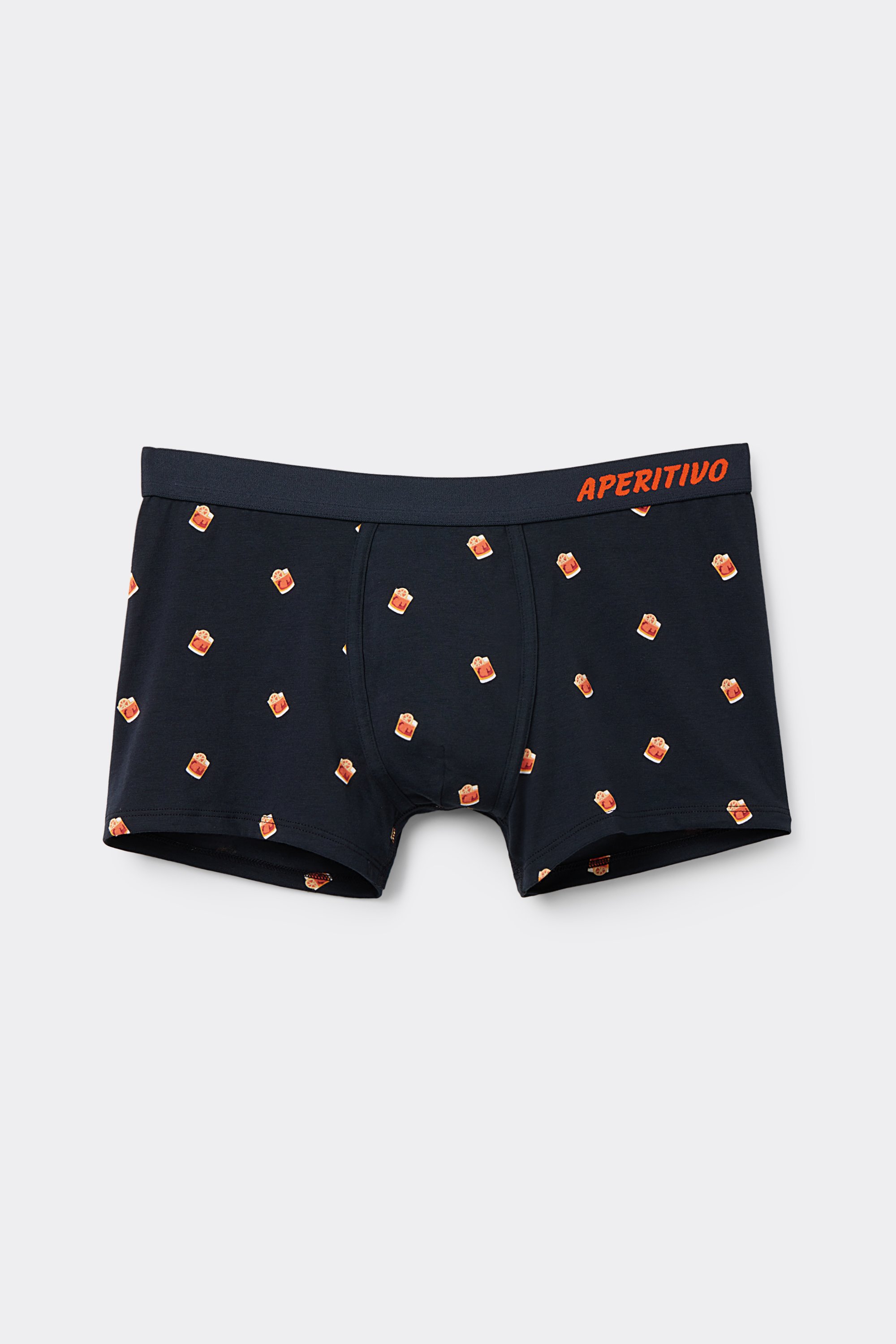 ネグローニカクテルプリント Superiorコットン ボクサー