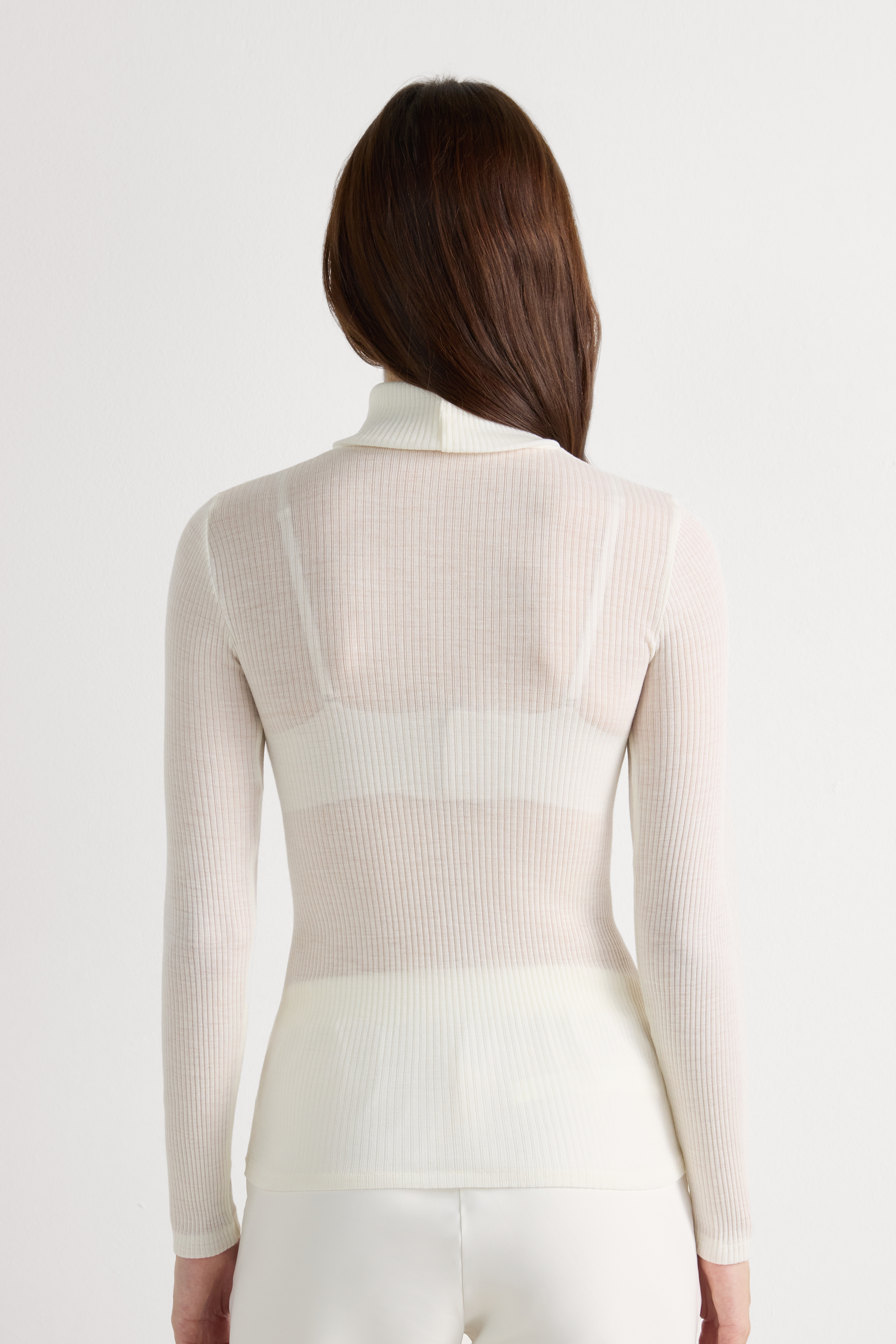 【YOURNUS】Silky U-Neck Long Sleeve Long Sleeve U-Neck Satin Mini Dress | Nuuly