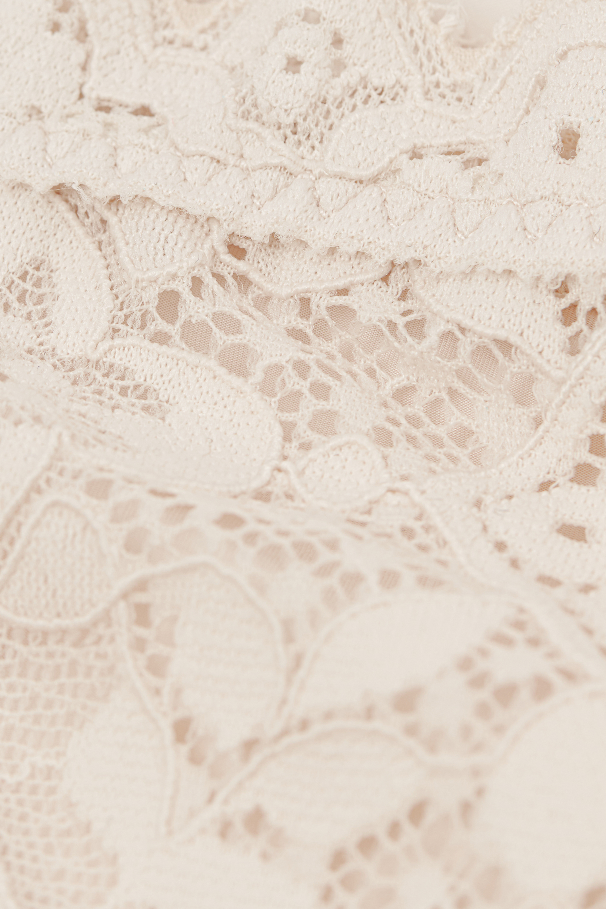 レース＆マイクロファイバー ショーツ