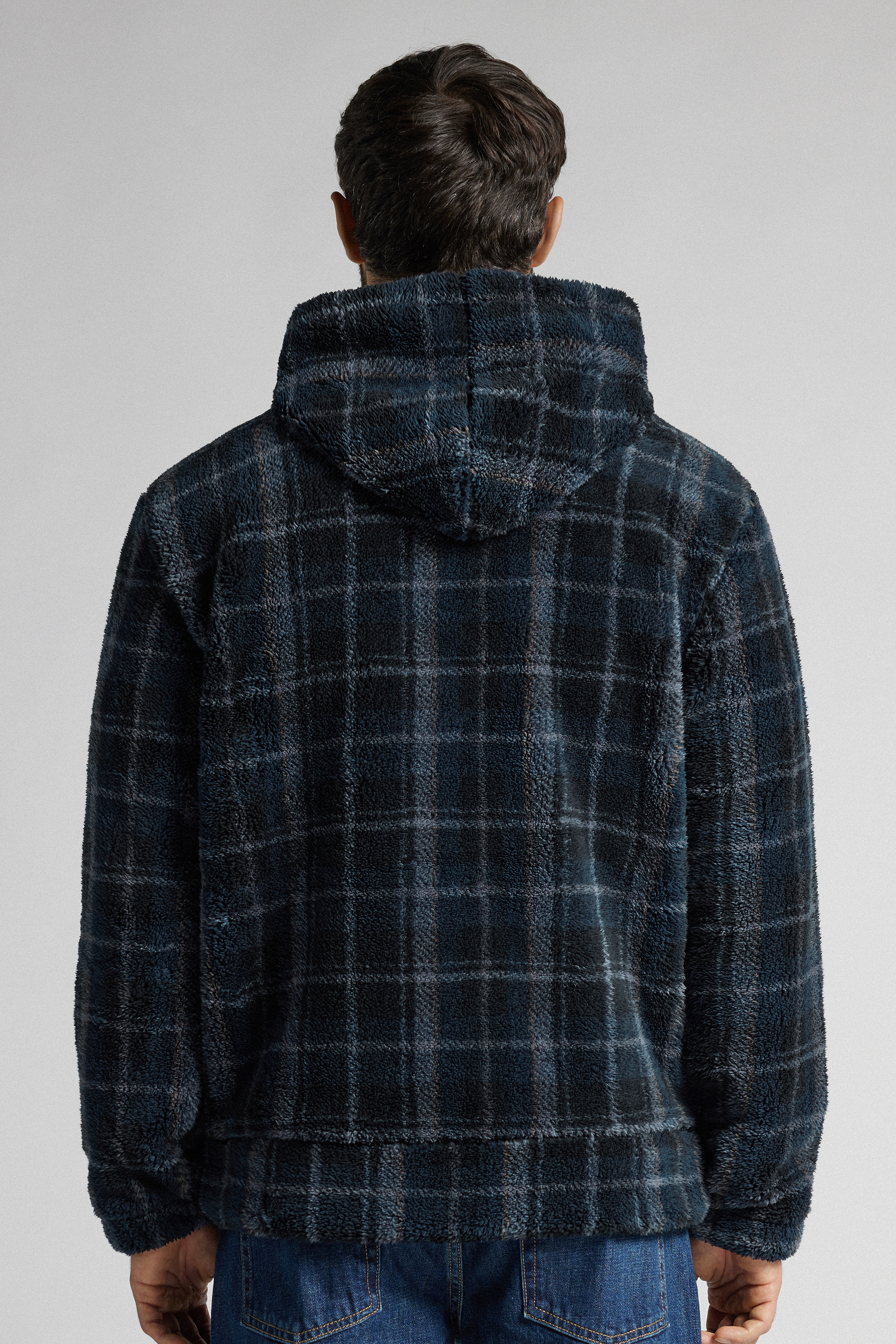 テディ ファスナー付き パーカー