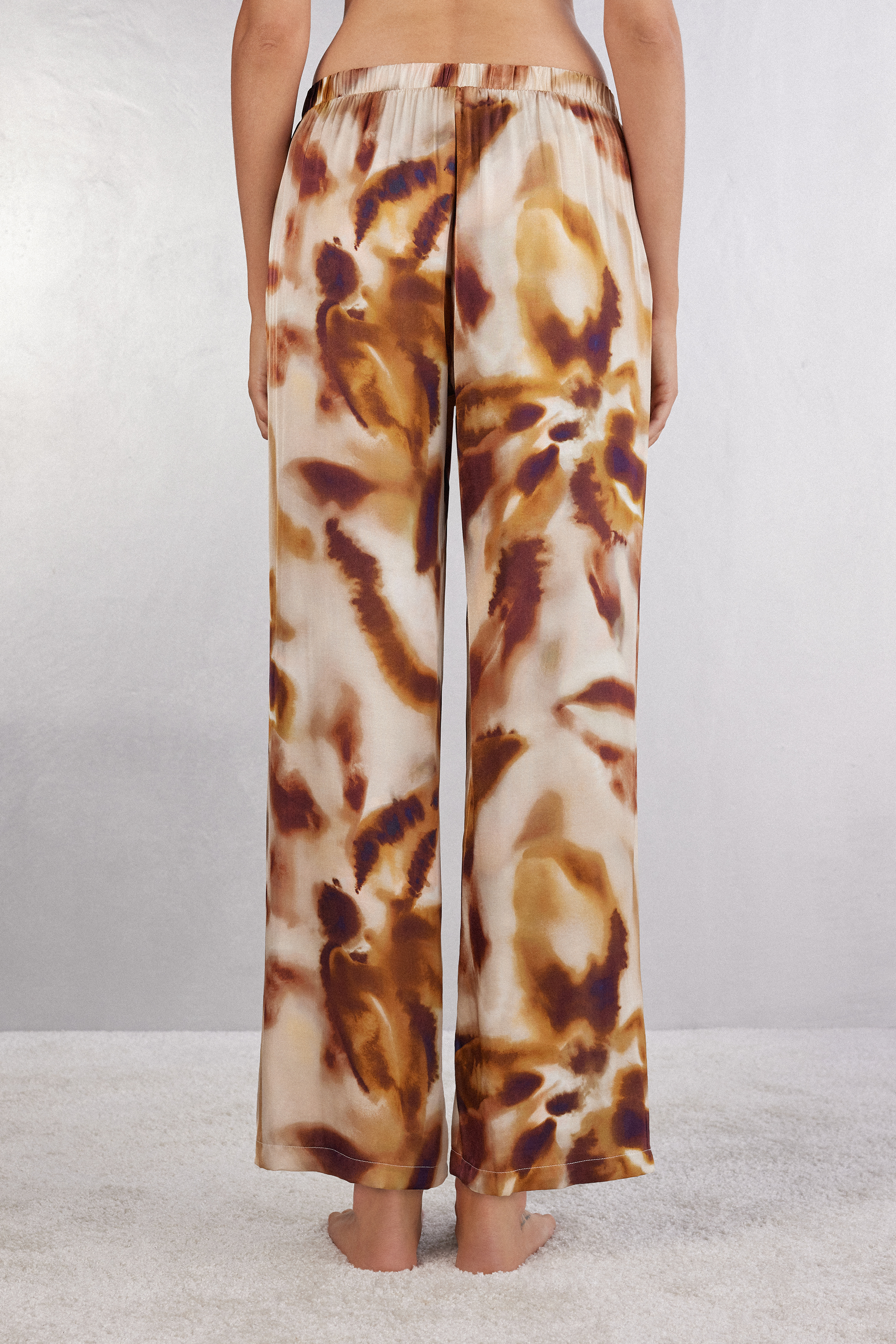 Sun Goes Down ビスコースサテン ロングパンツ