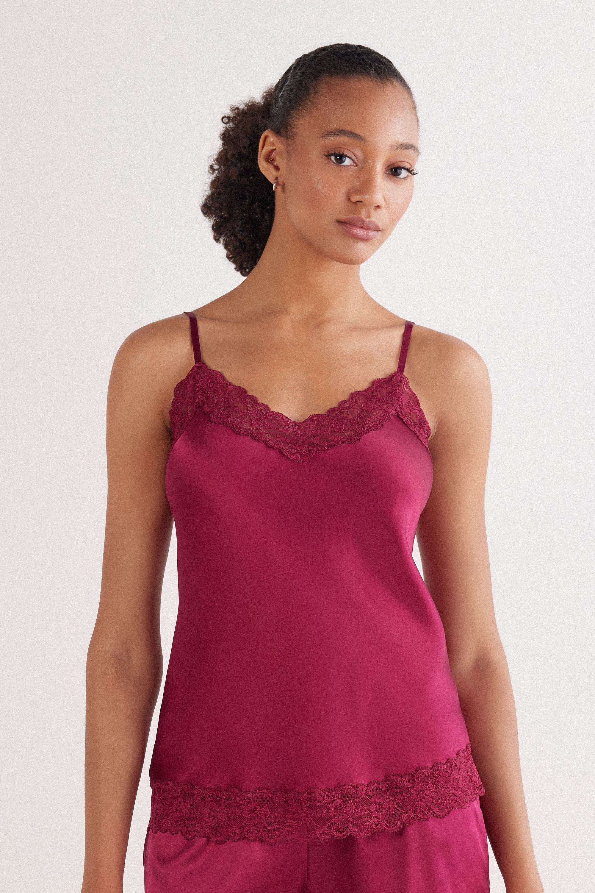 Lace and Silk Top - Intimissimi