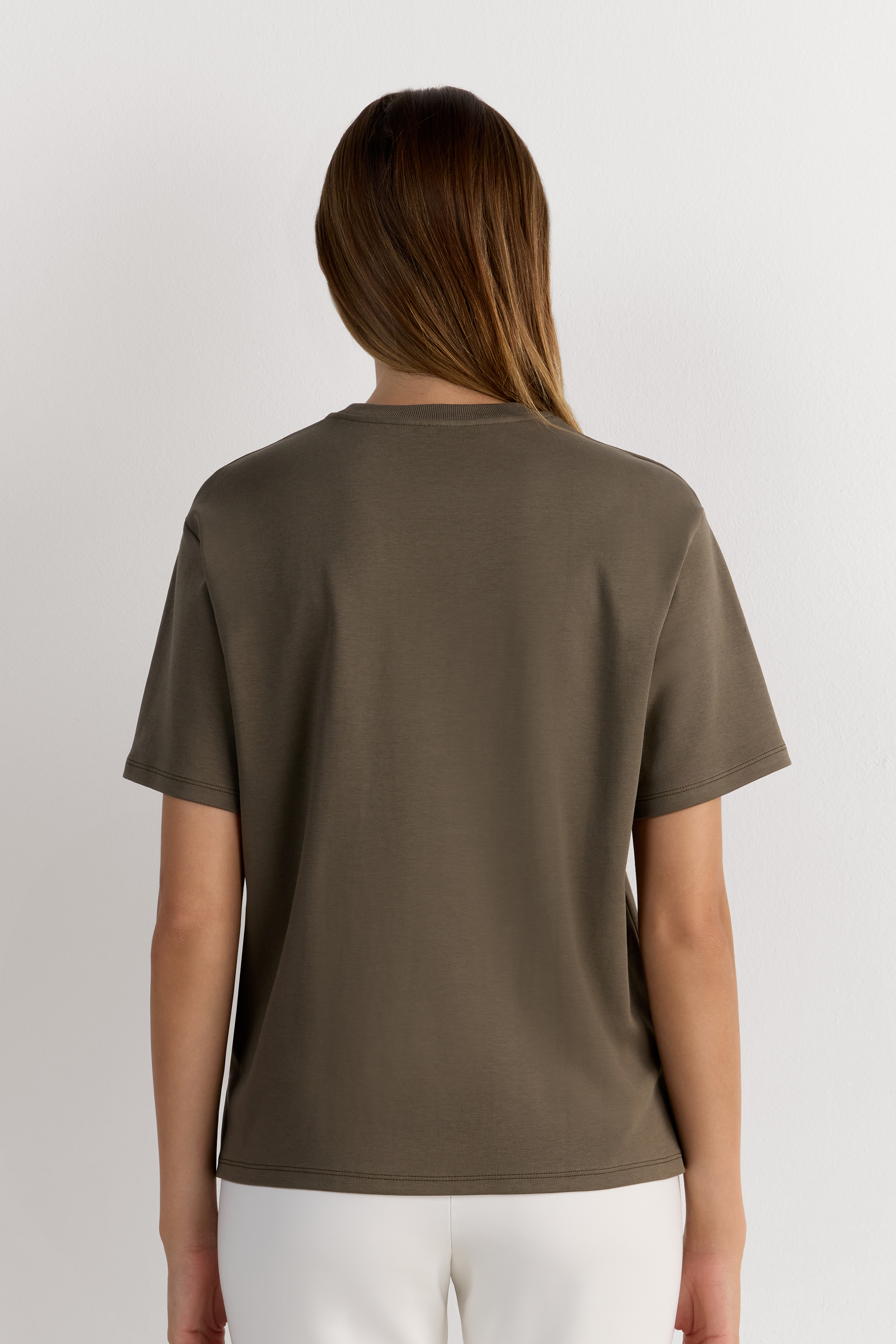 コットン ショートスリーブ ニット