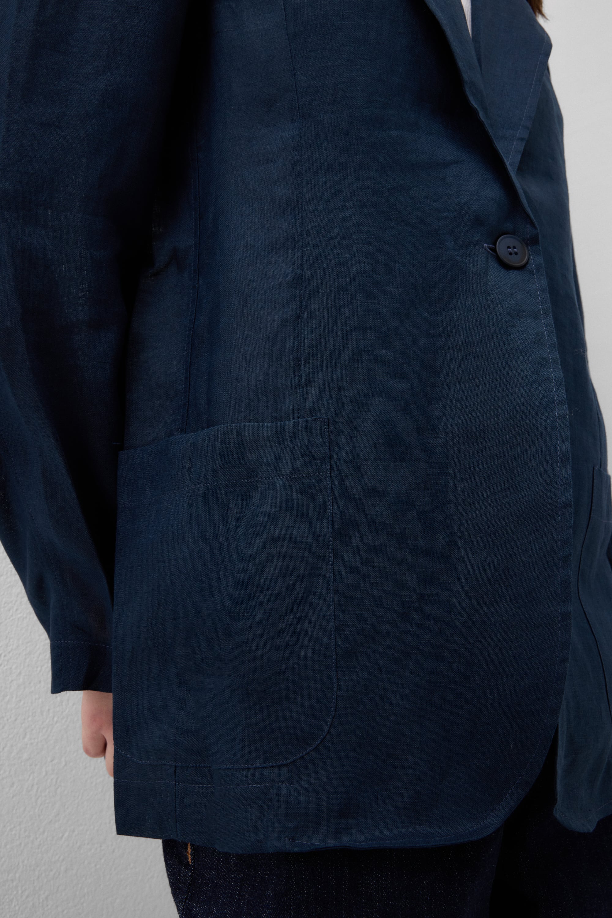 The Pure Linen リネンファブリック ジャケット