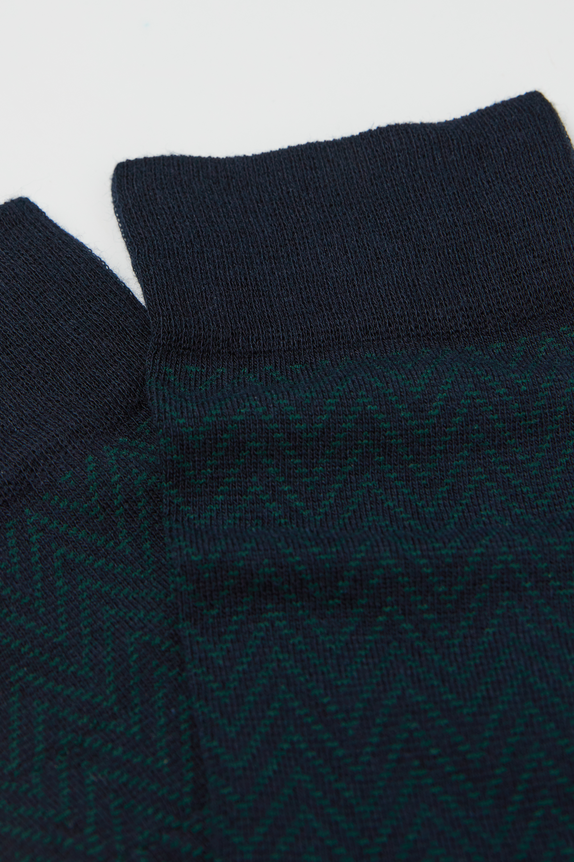 柄入り ソフトコットン ショートソックス