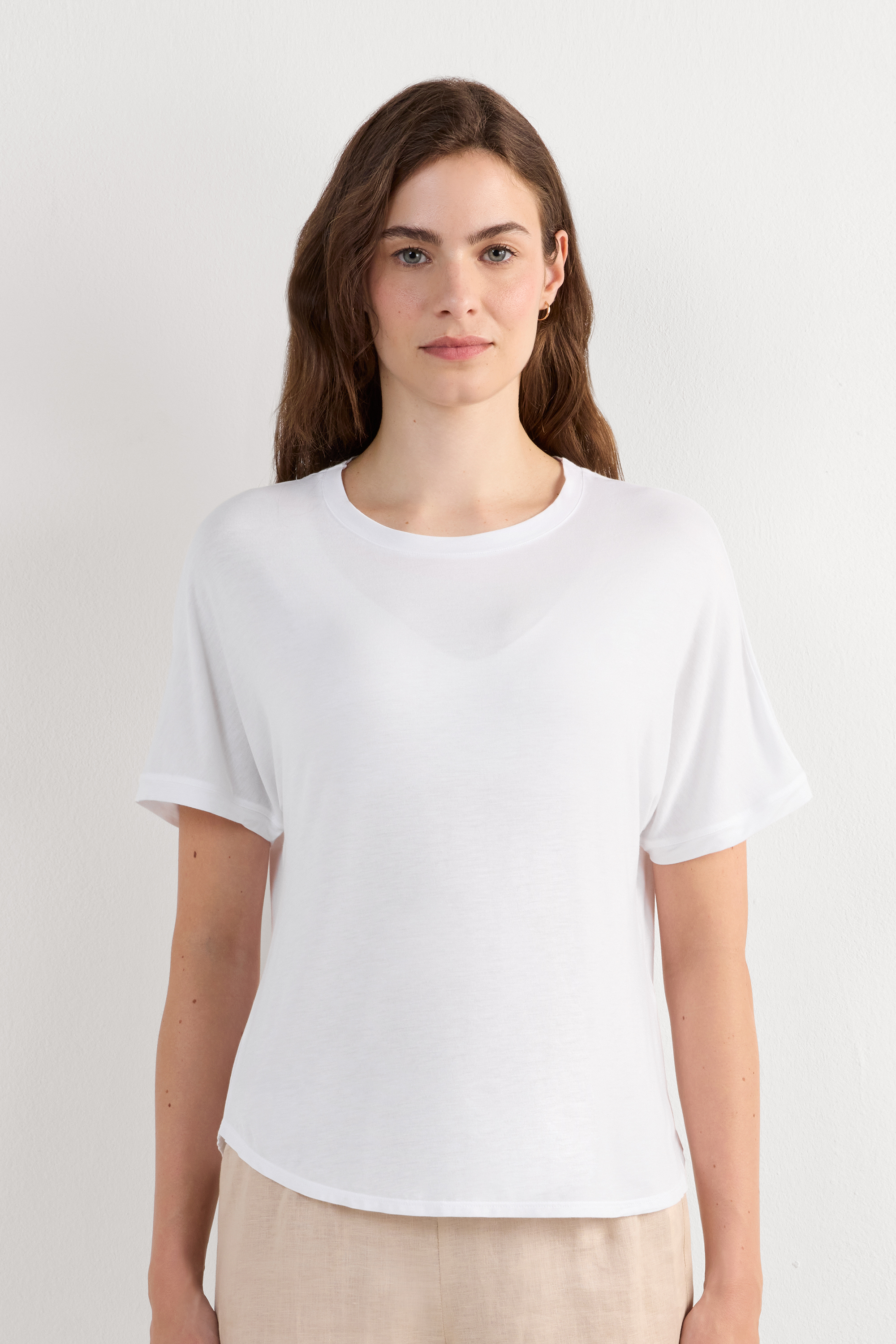 フレッシュバンブー ショートスリーブ ニット