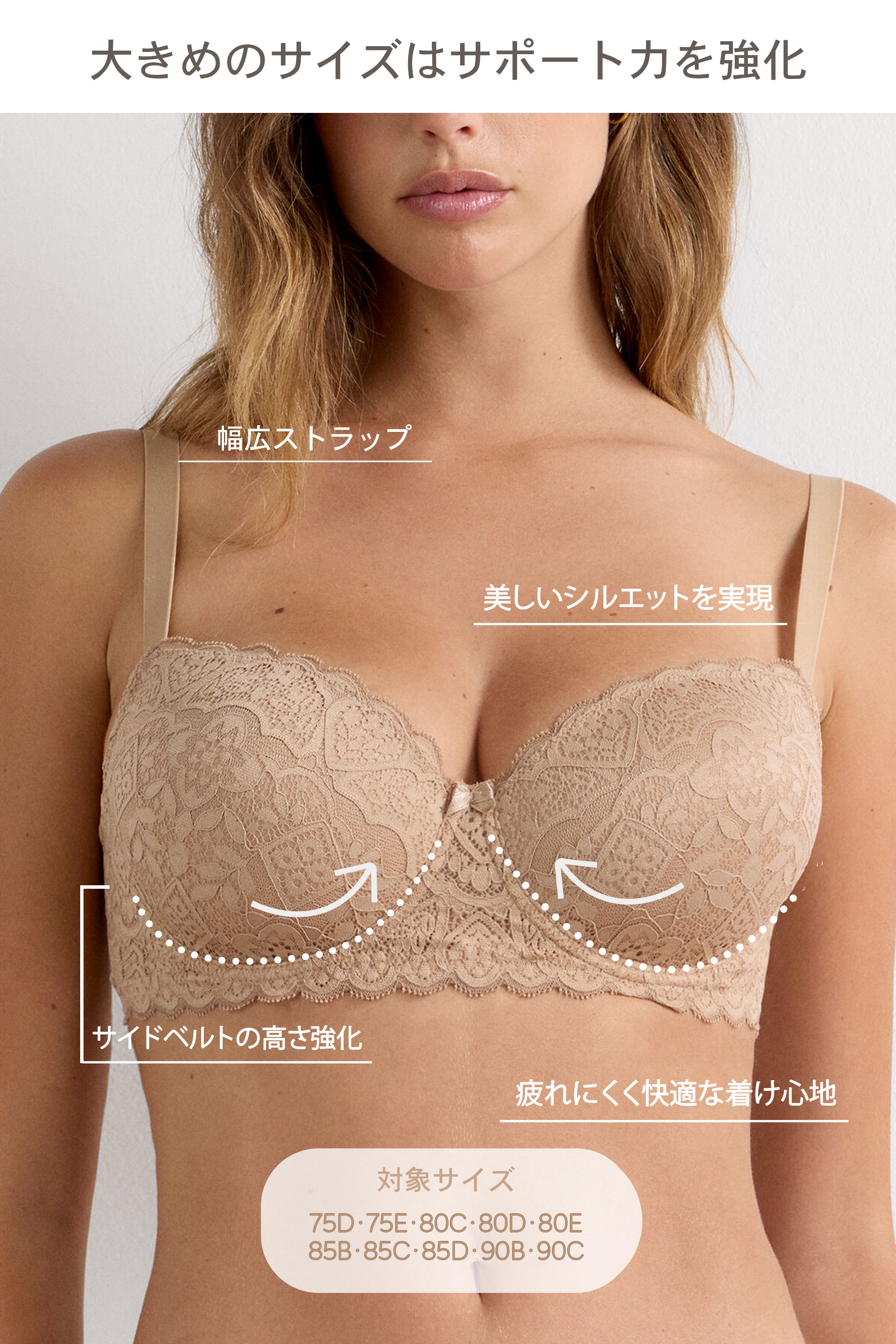 Sofia レース バルコネットブラ