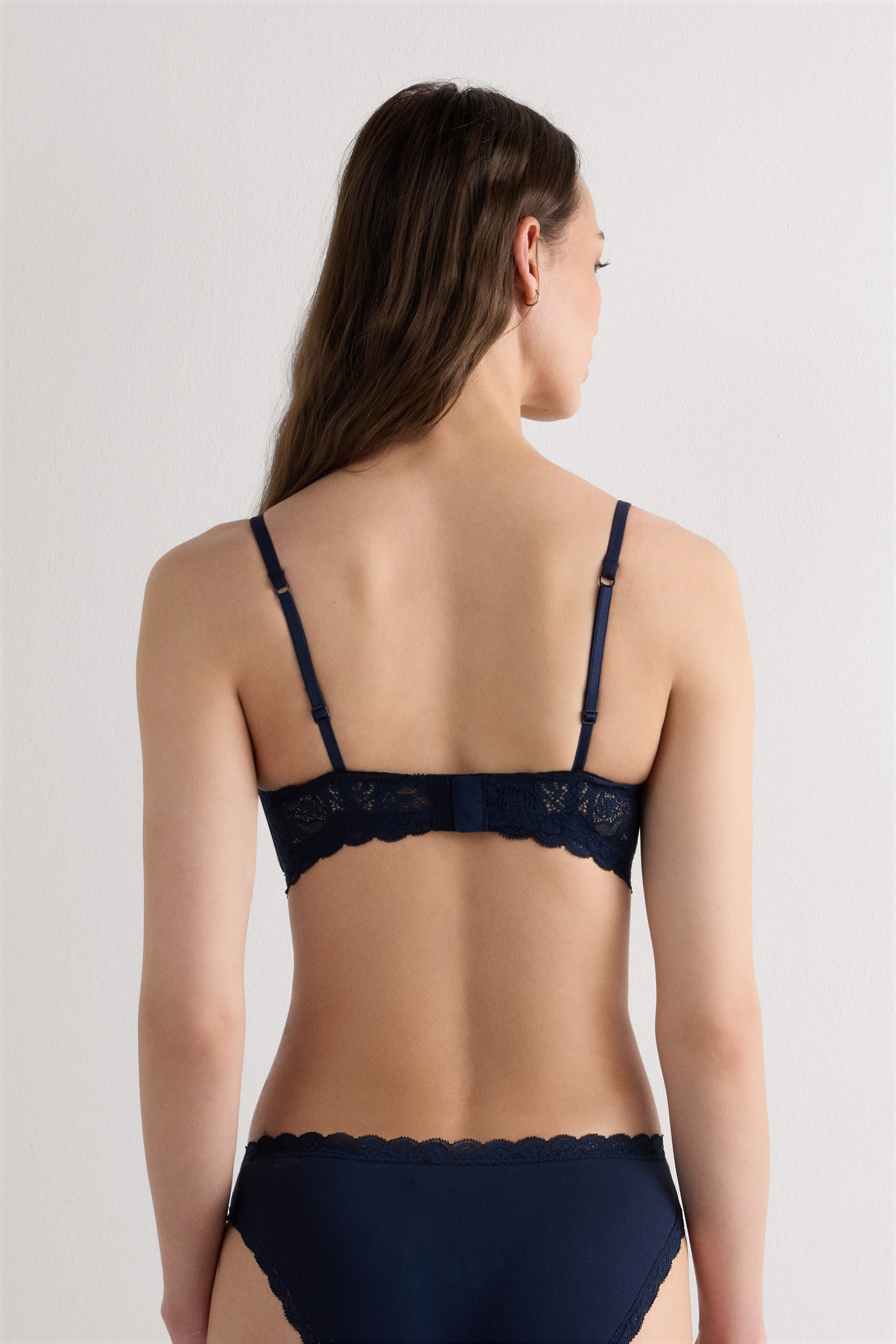 Tiziana レース トライアングルブラ