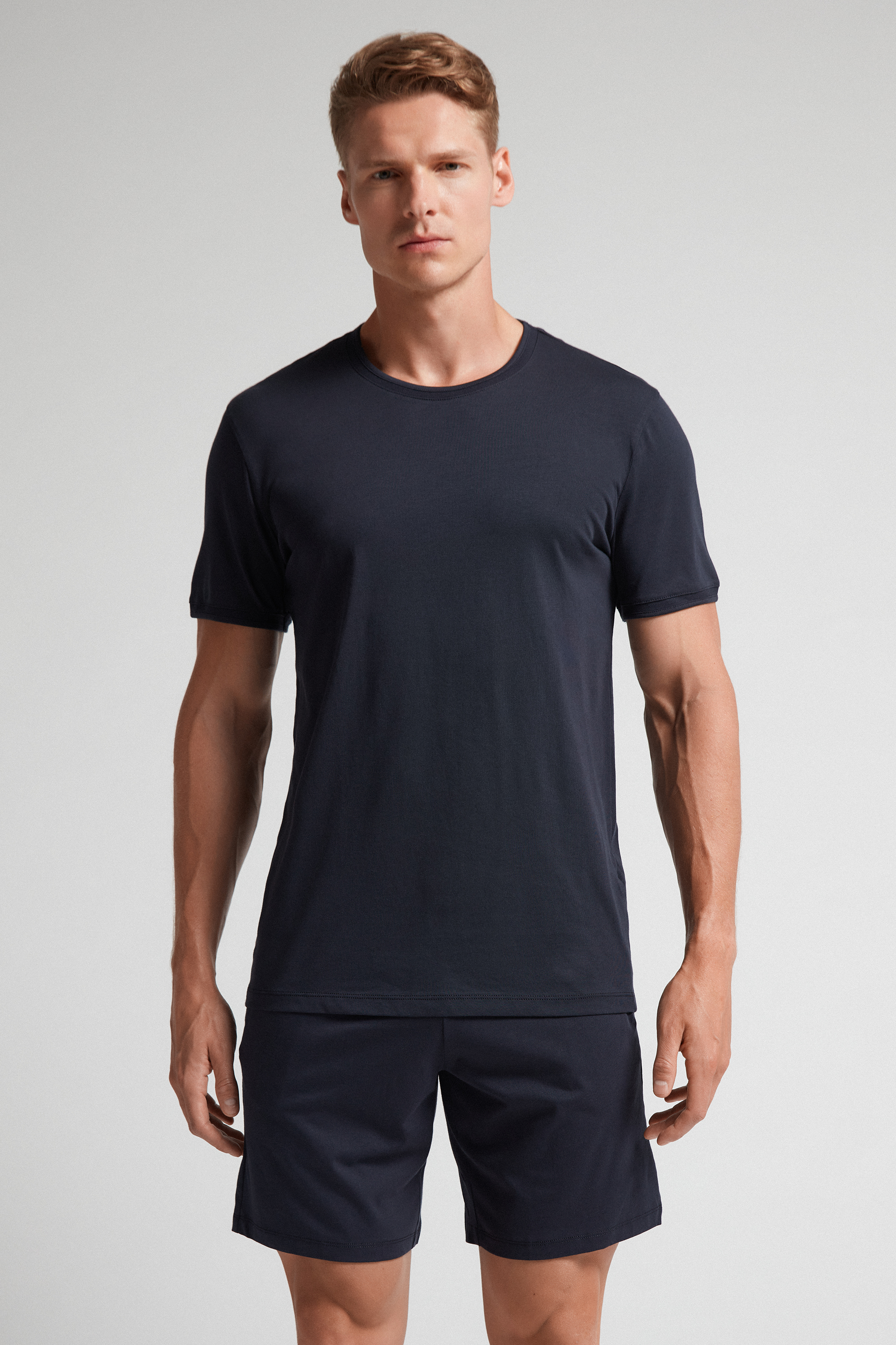 Pigiama Corto in Cotone Supima® Basic | Intimissimi