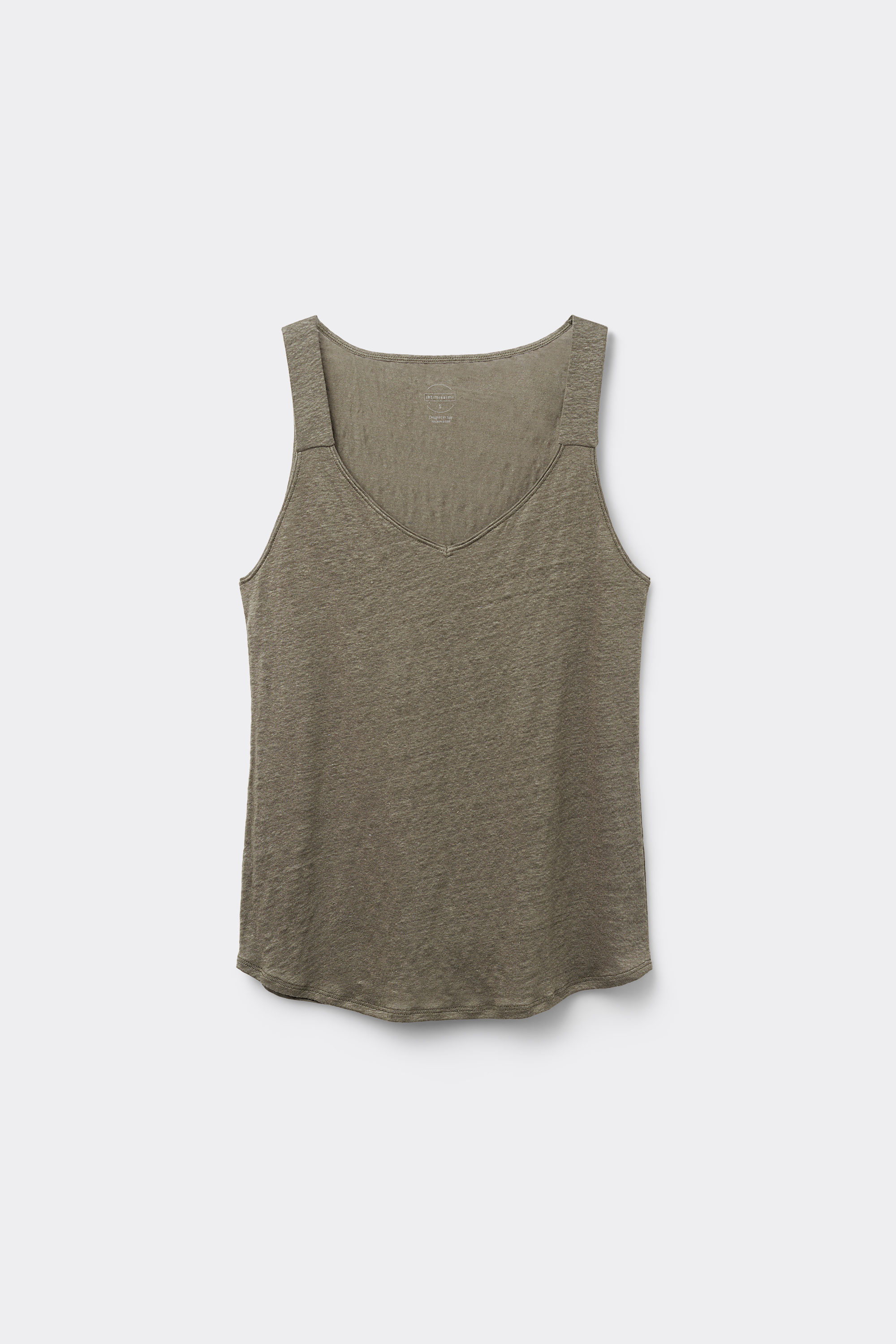 The Pure Linen リネン タンクトップ