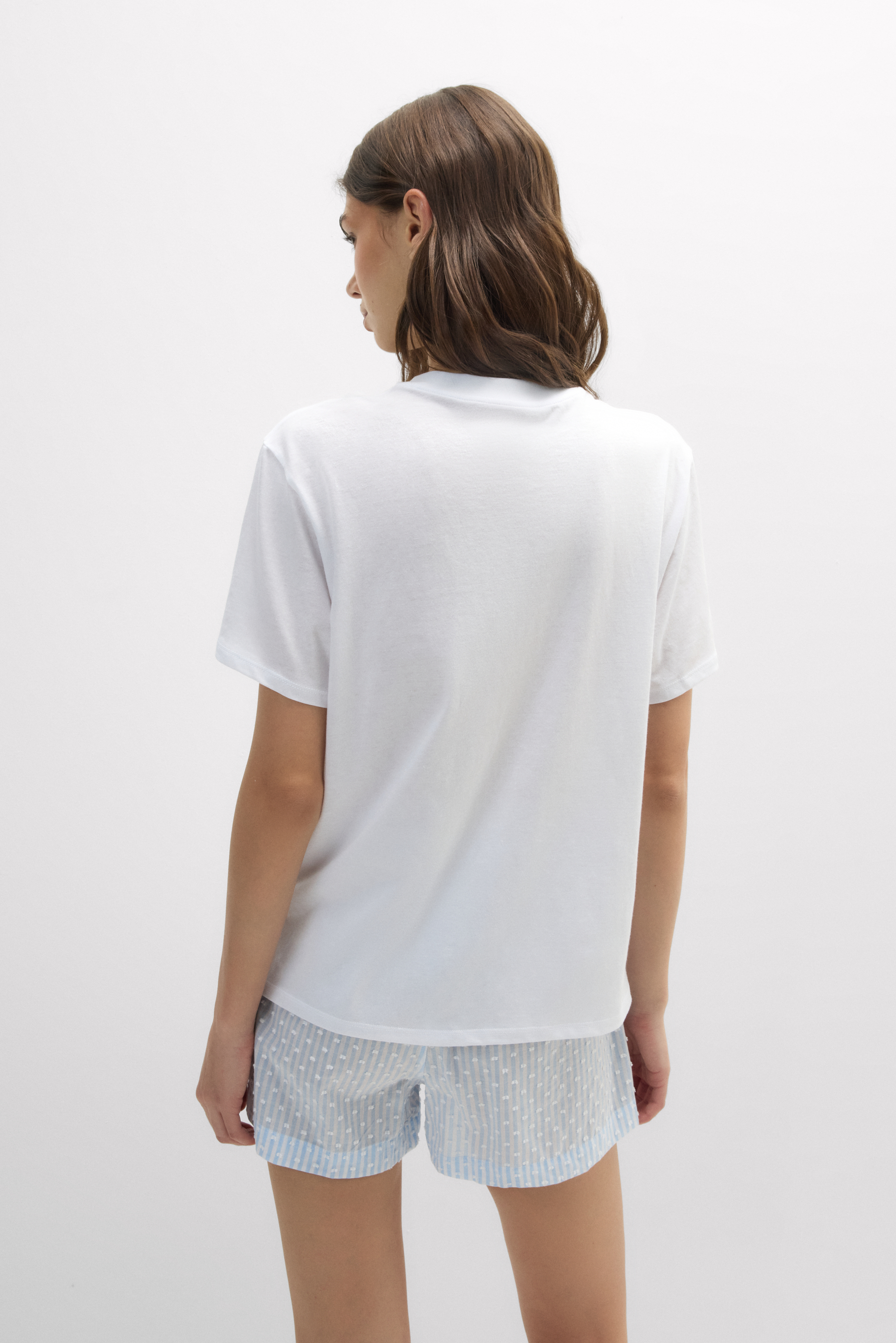 胸ポケット付き Ultrafresh コットン ショートスリーブ Tシャツ