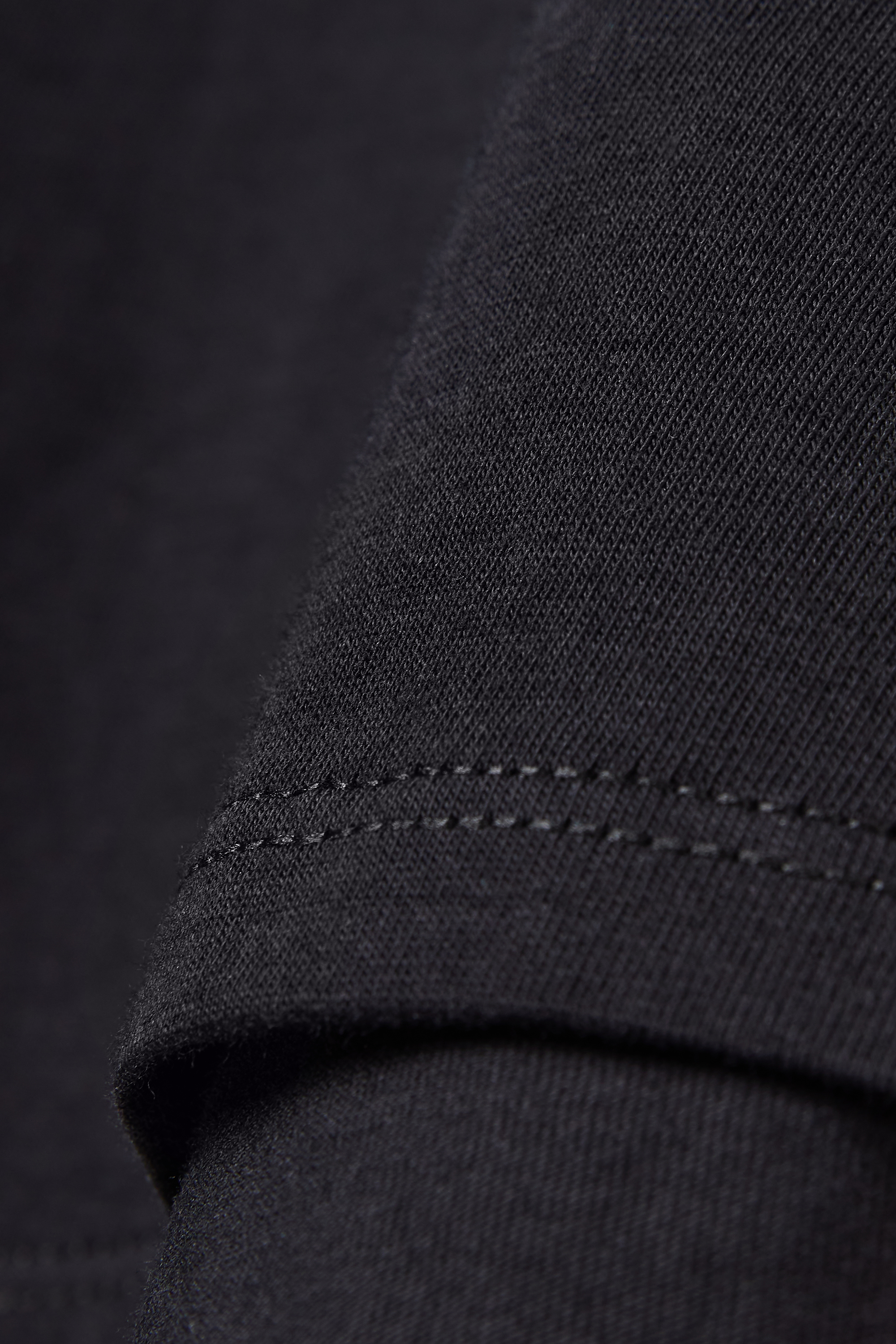 コットン ボクシーフィット ショートスリーブ ニット