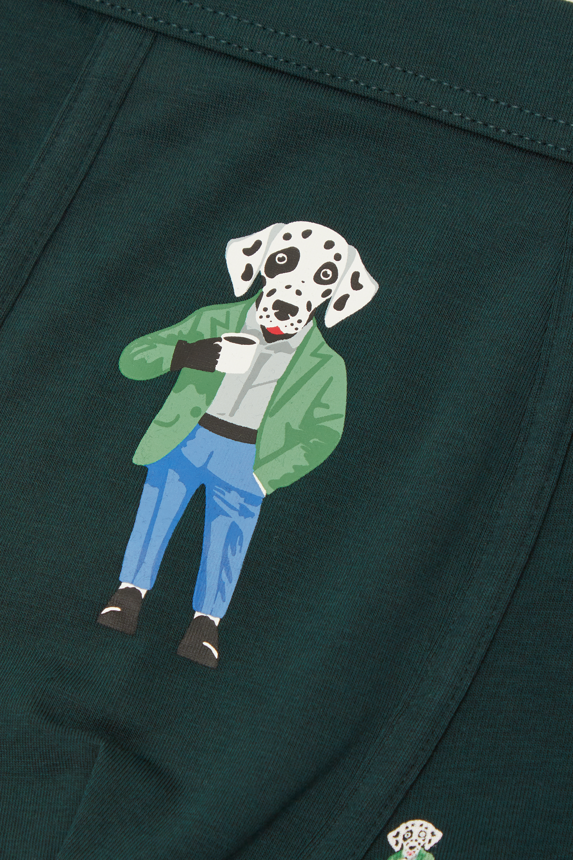 スーペリアコットン ダルメシアンプリント ボクサー