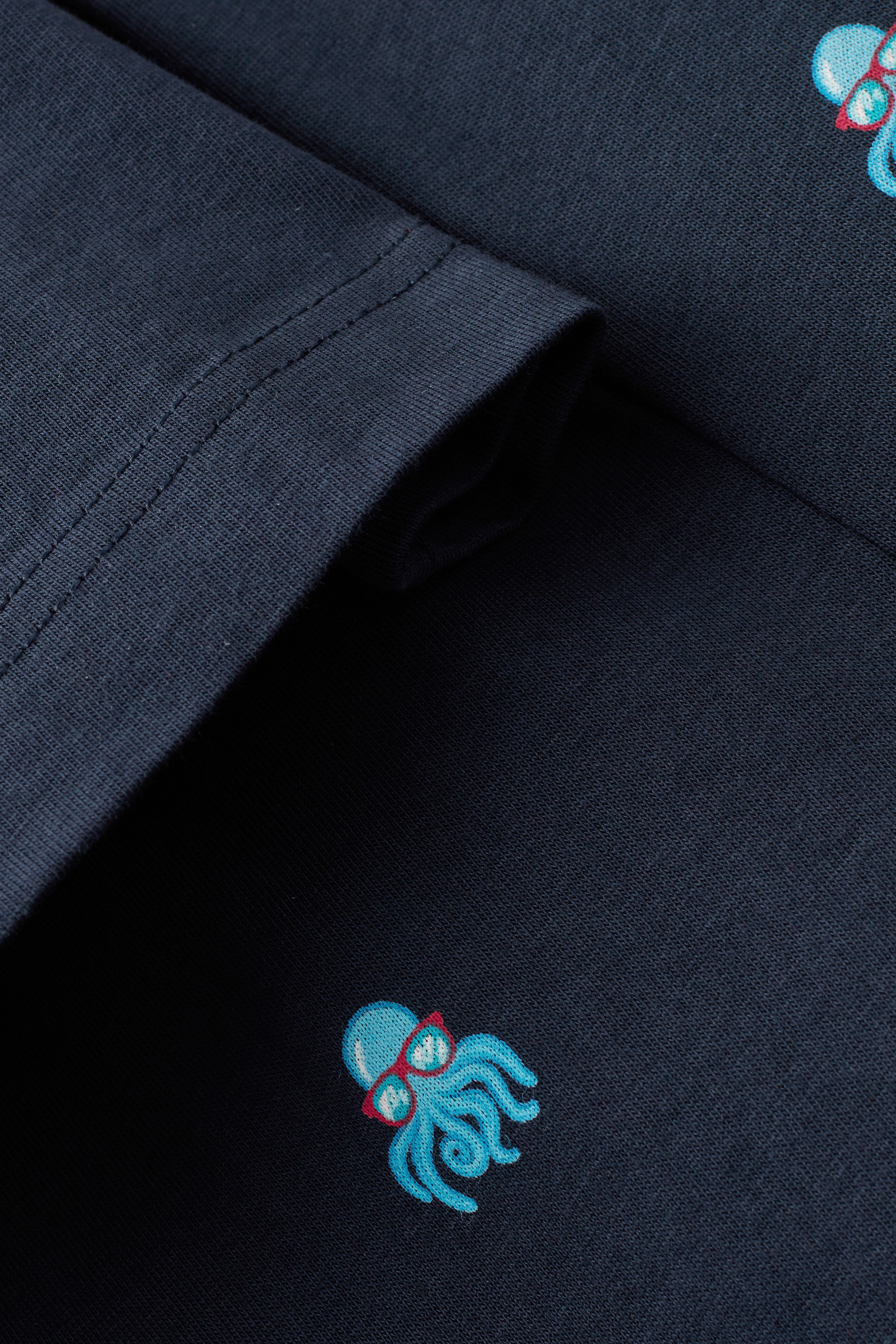 オクトパスプリント コットン ショートパジャマ