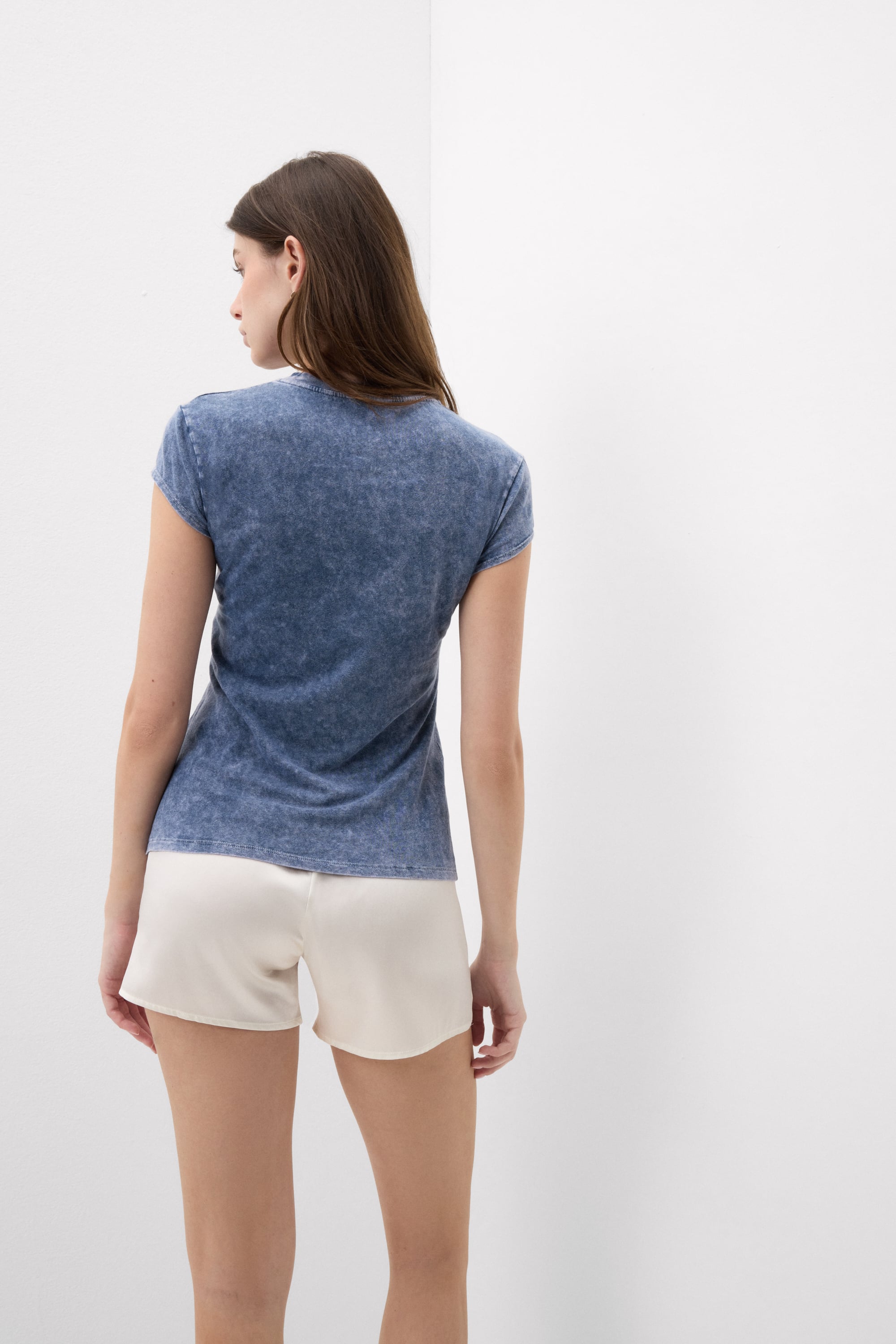 "Denim Romance" ショートスリーブ Tシャツ