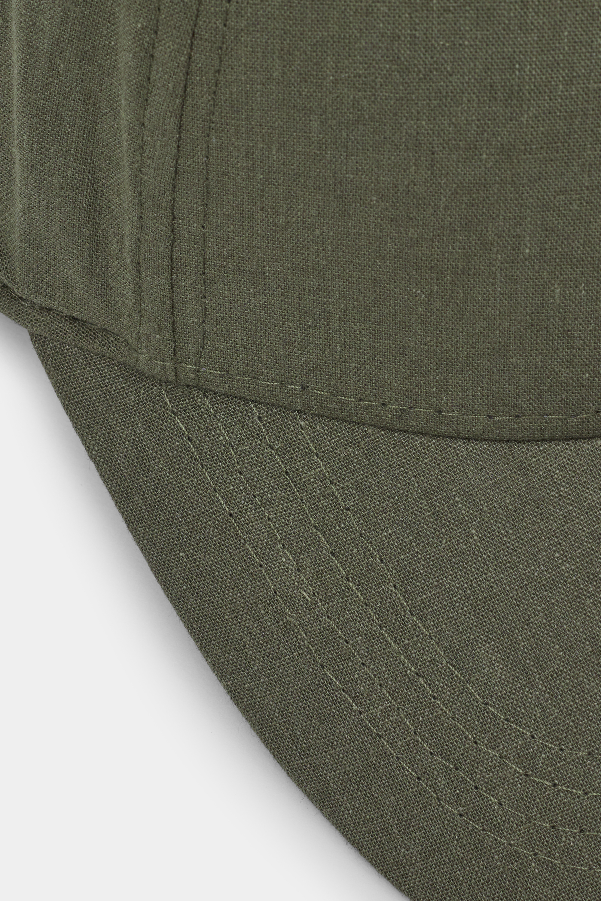 リネン＆コットン ファブリック キャップ