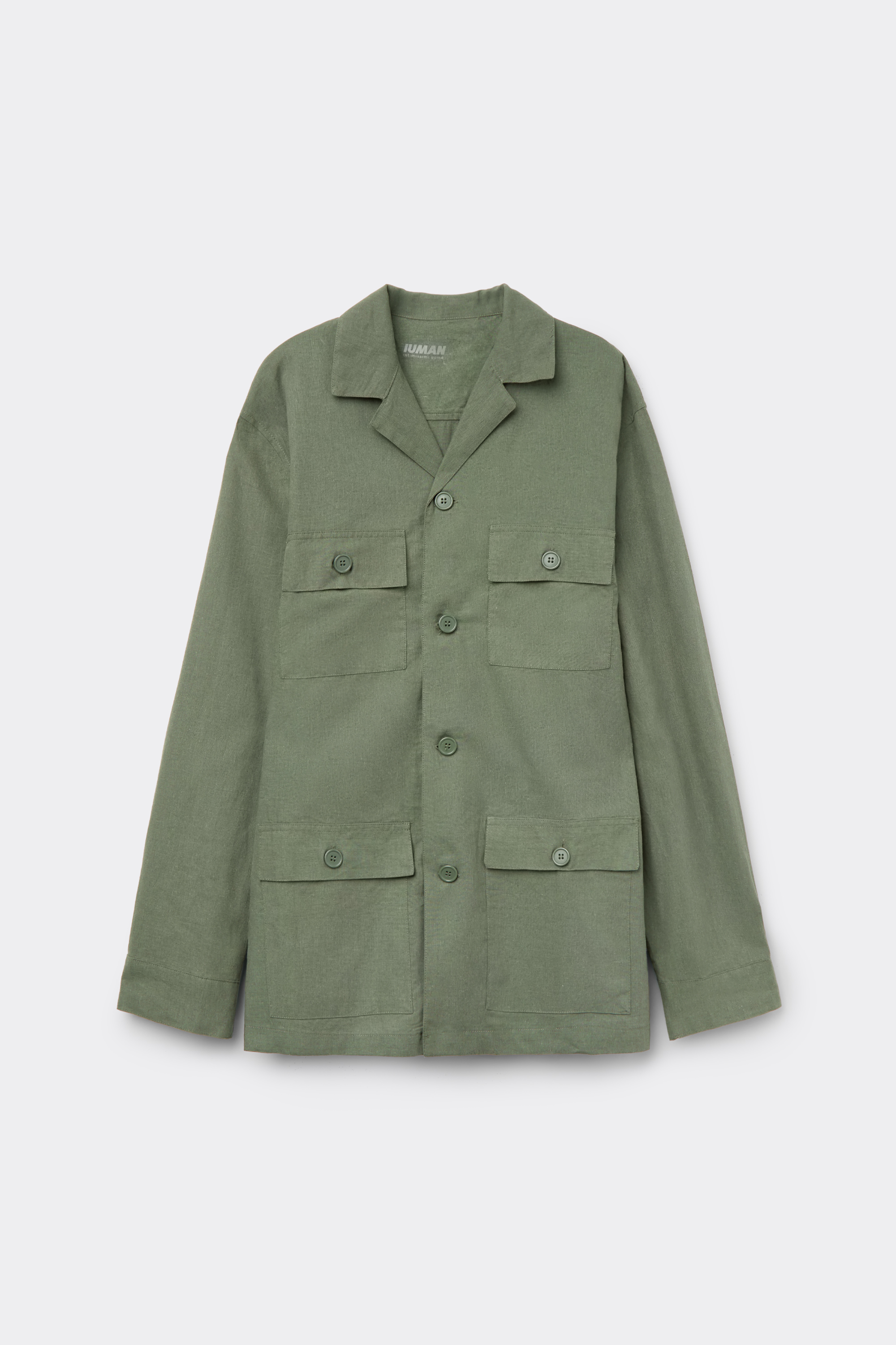 リネン＆コットン サファリジャケット