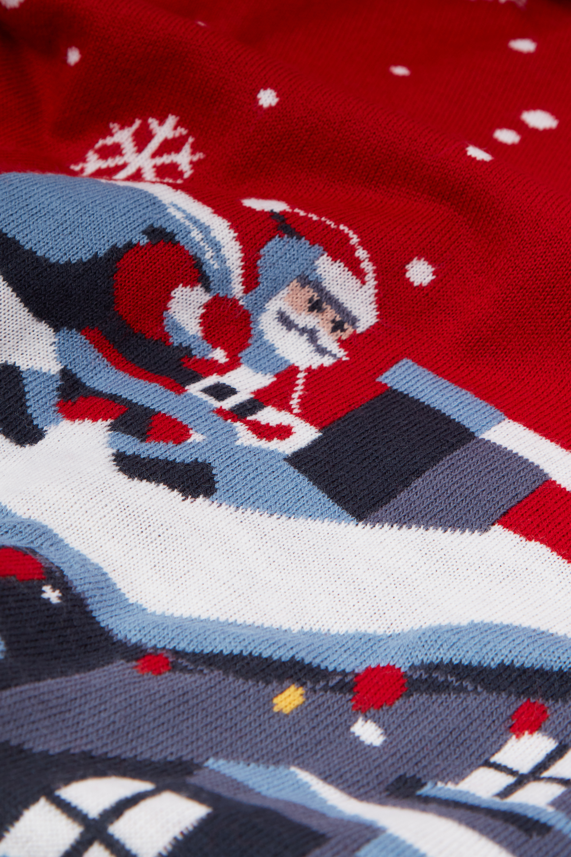 サンタクロース＆ライトアップハウス セーター