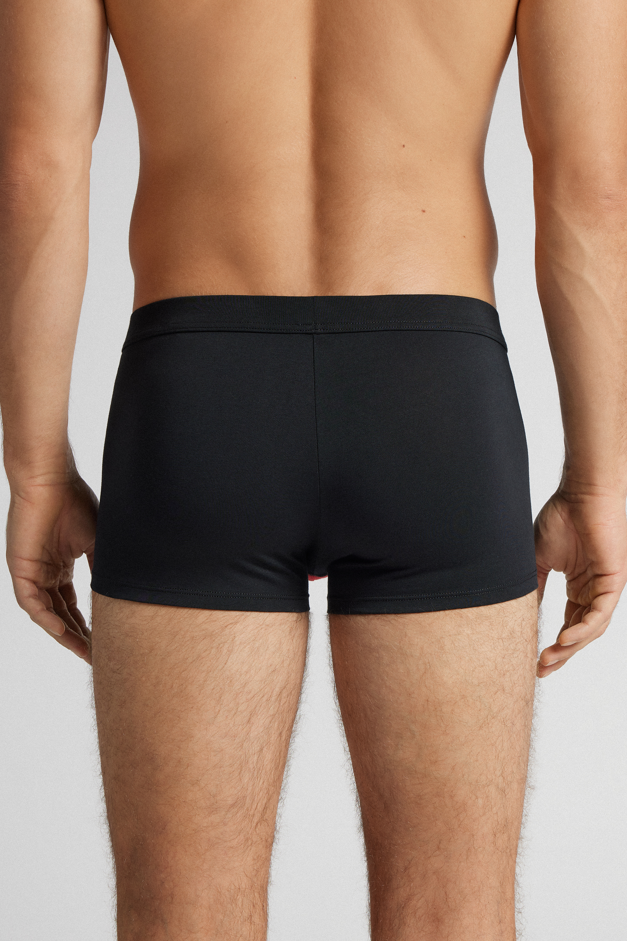 スーペリアコットン 「Open Carefully」プリント ボクサー