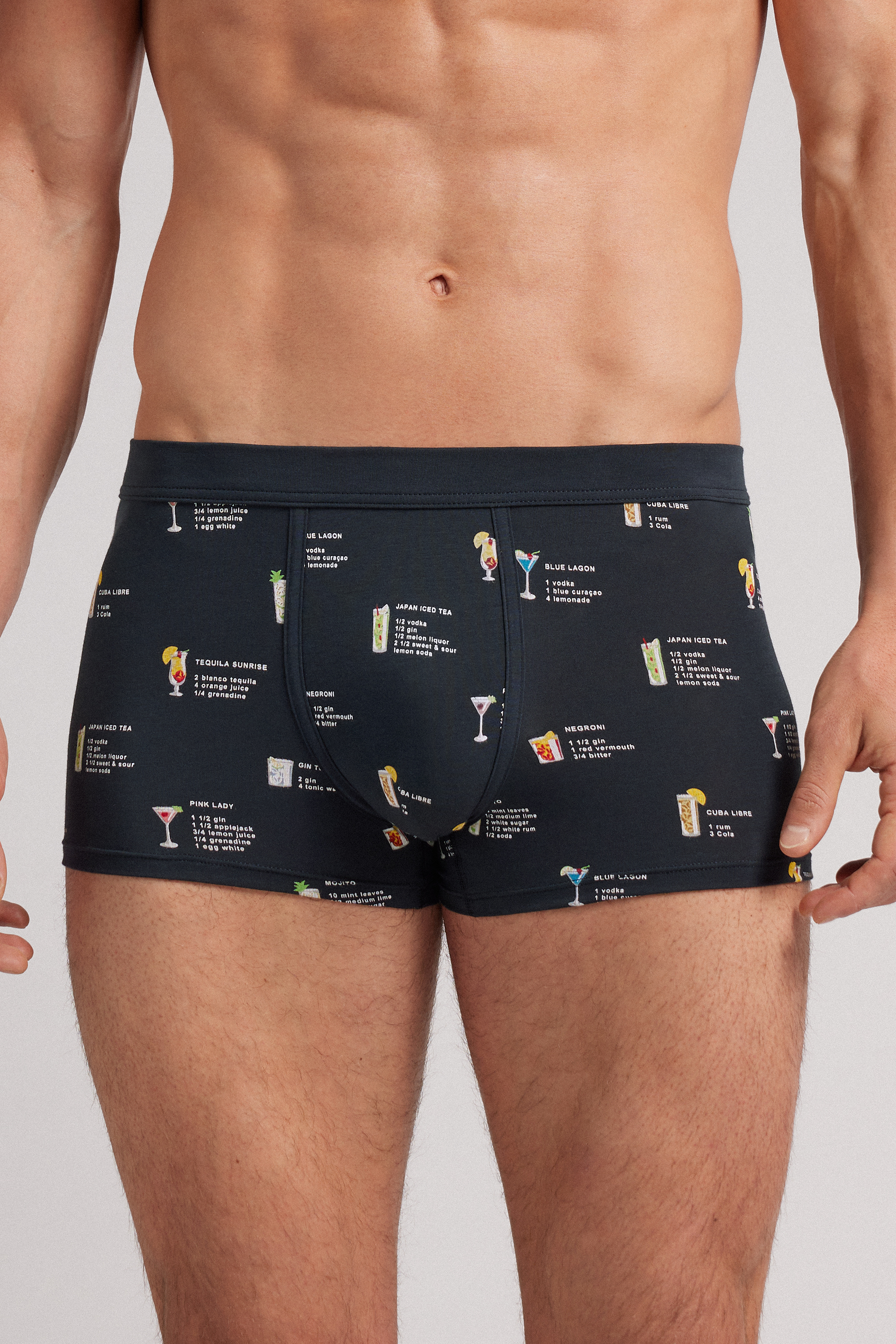 Push-up Boxers in Stretch Cotton