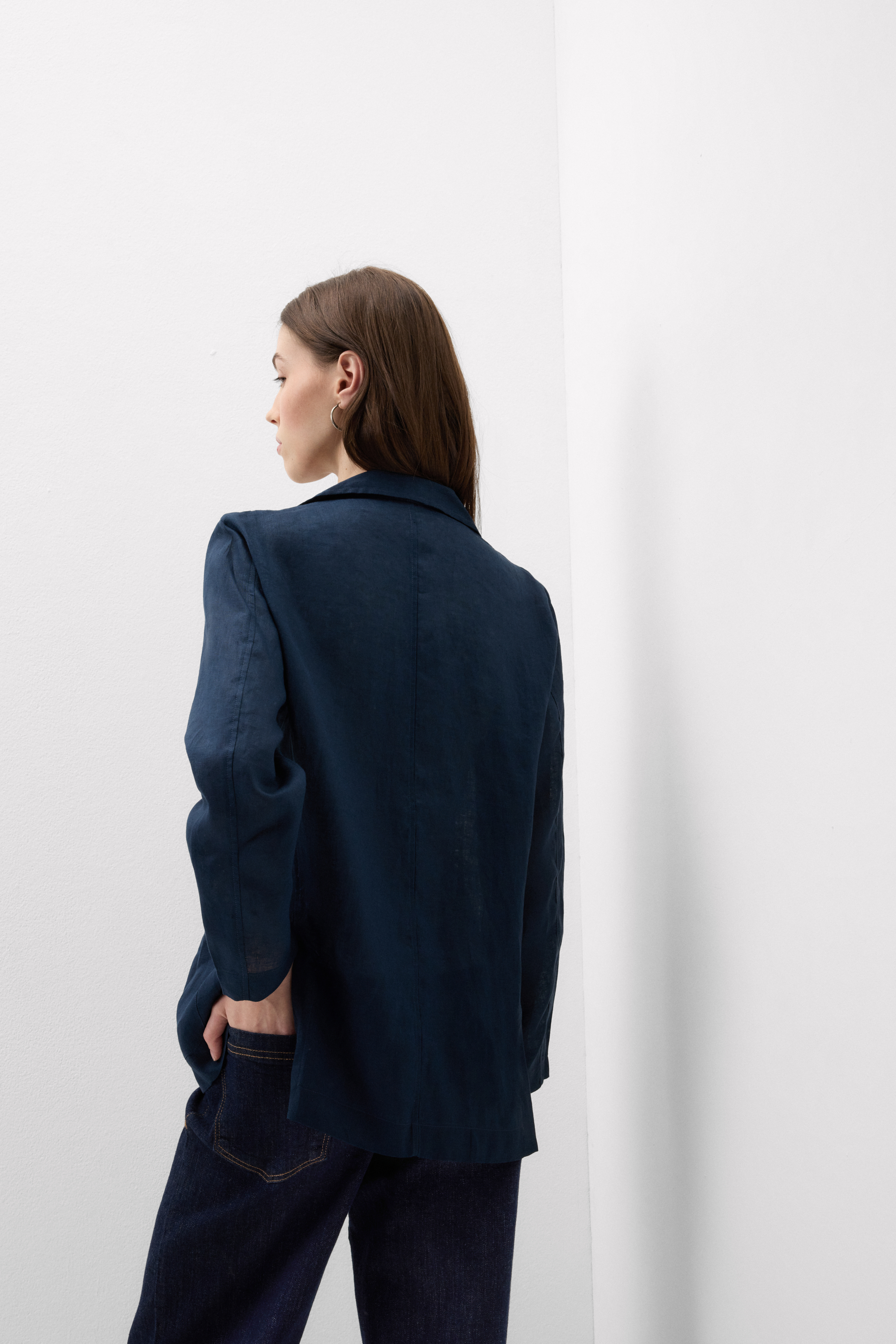 The Pure Linen リネンファブリック ジャケット