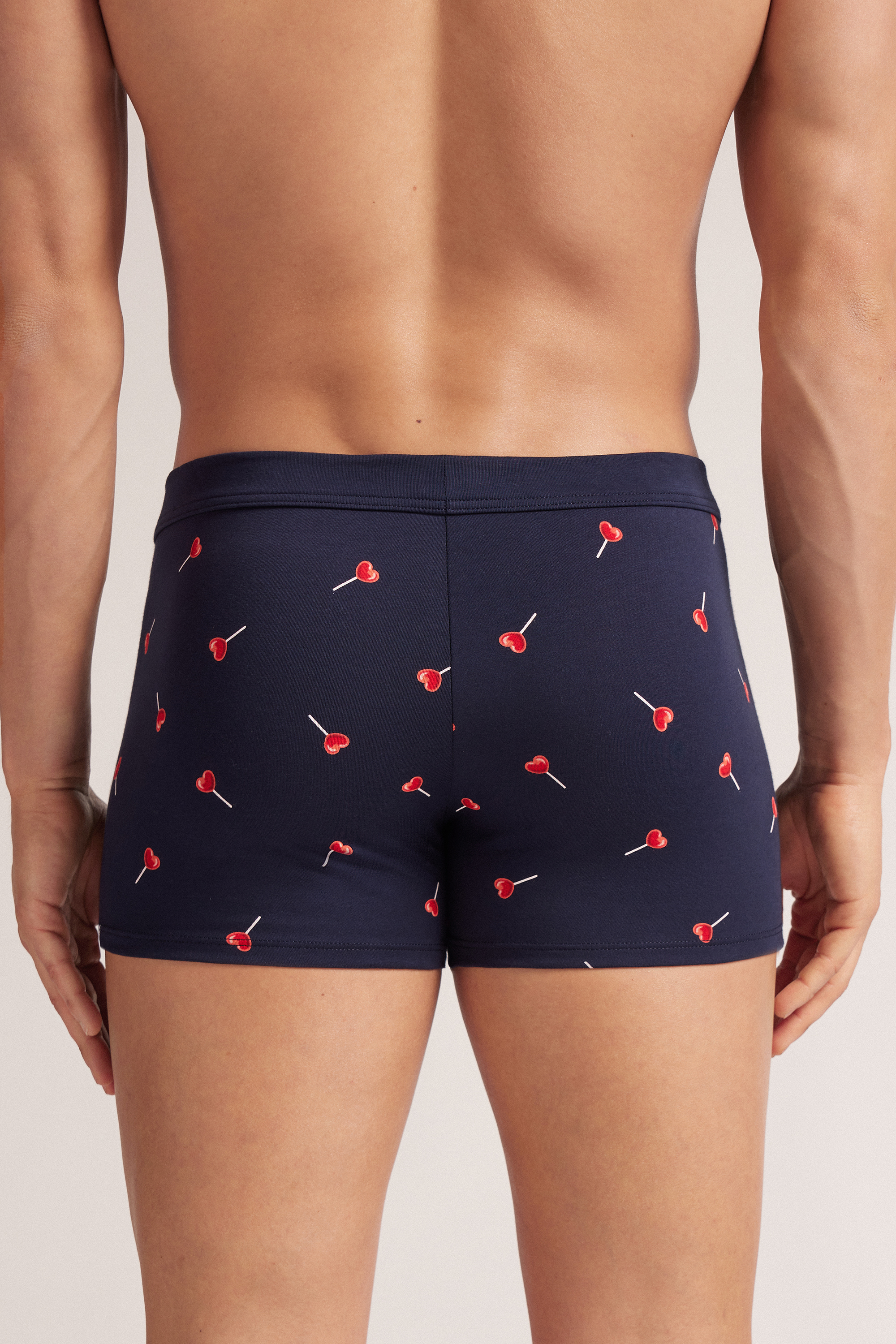 Superior コットン プラッシュ ハート ロリポップ ボクサー