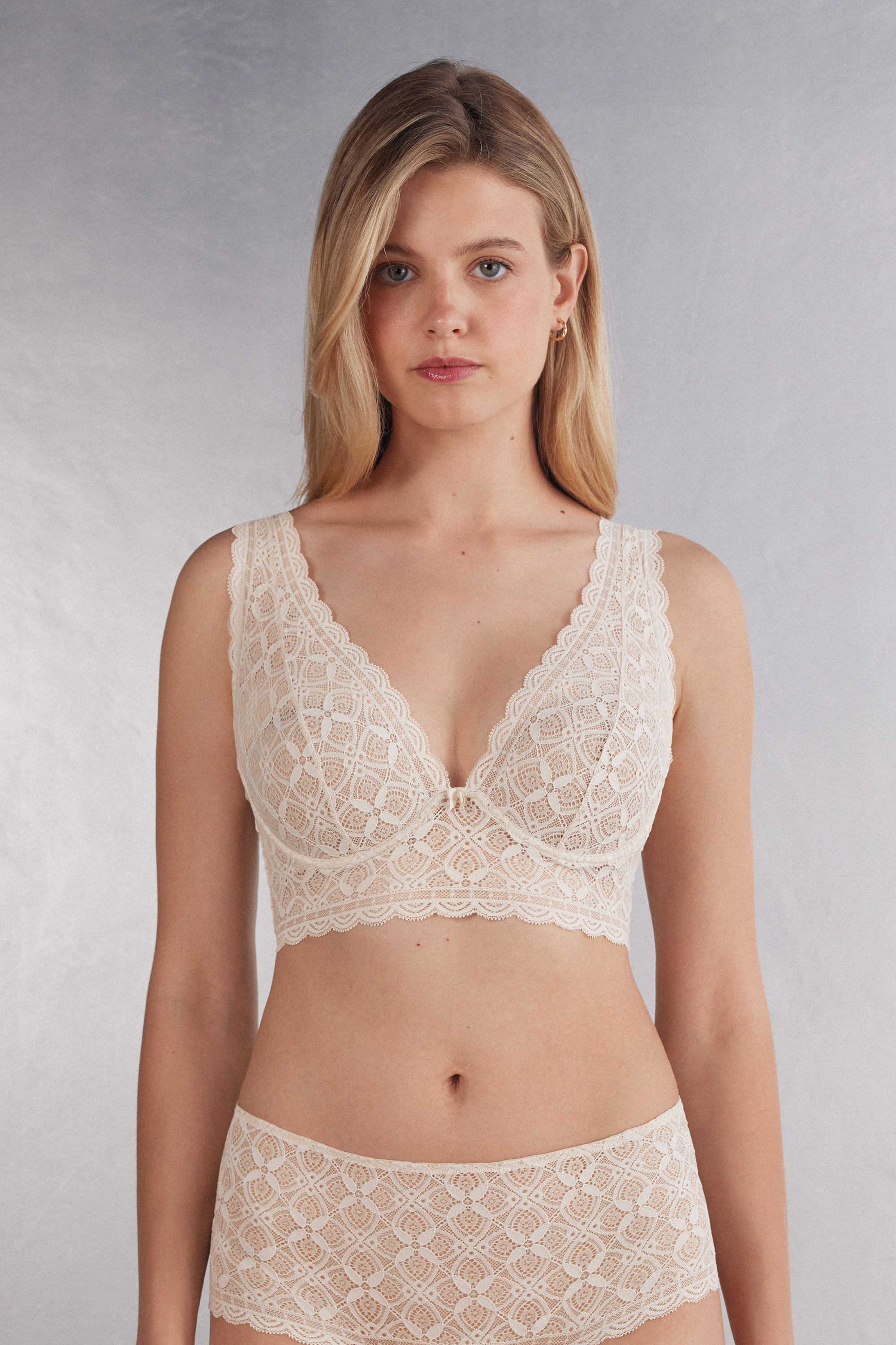 Eleonora Balconette Bra in Lace