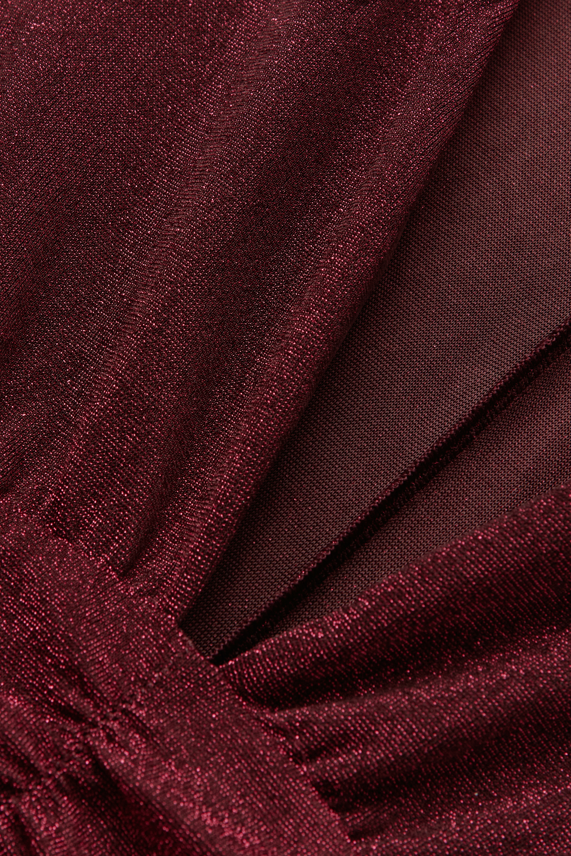 "Shimmering Passion" ラメ ロングスリーブ ボディスーツ