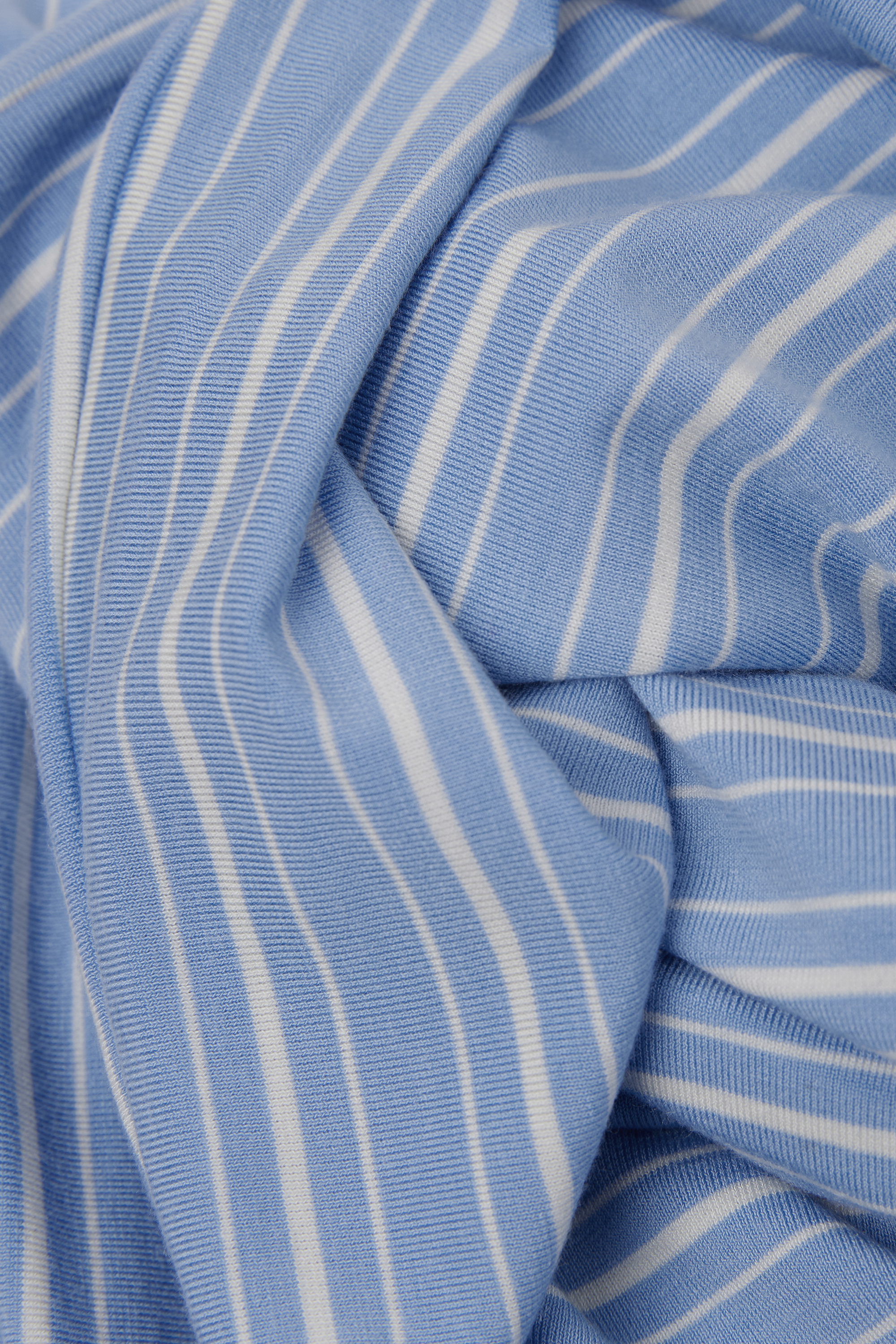 ストライプ オックスフォード モダール ストレートレッグパンツ