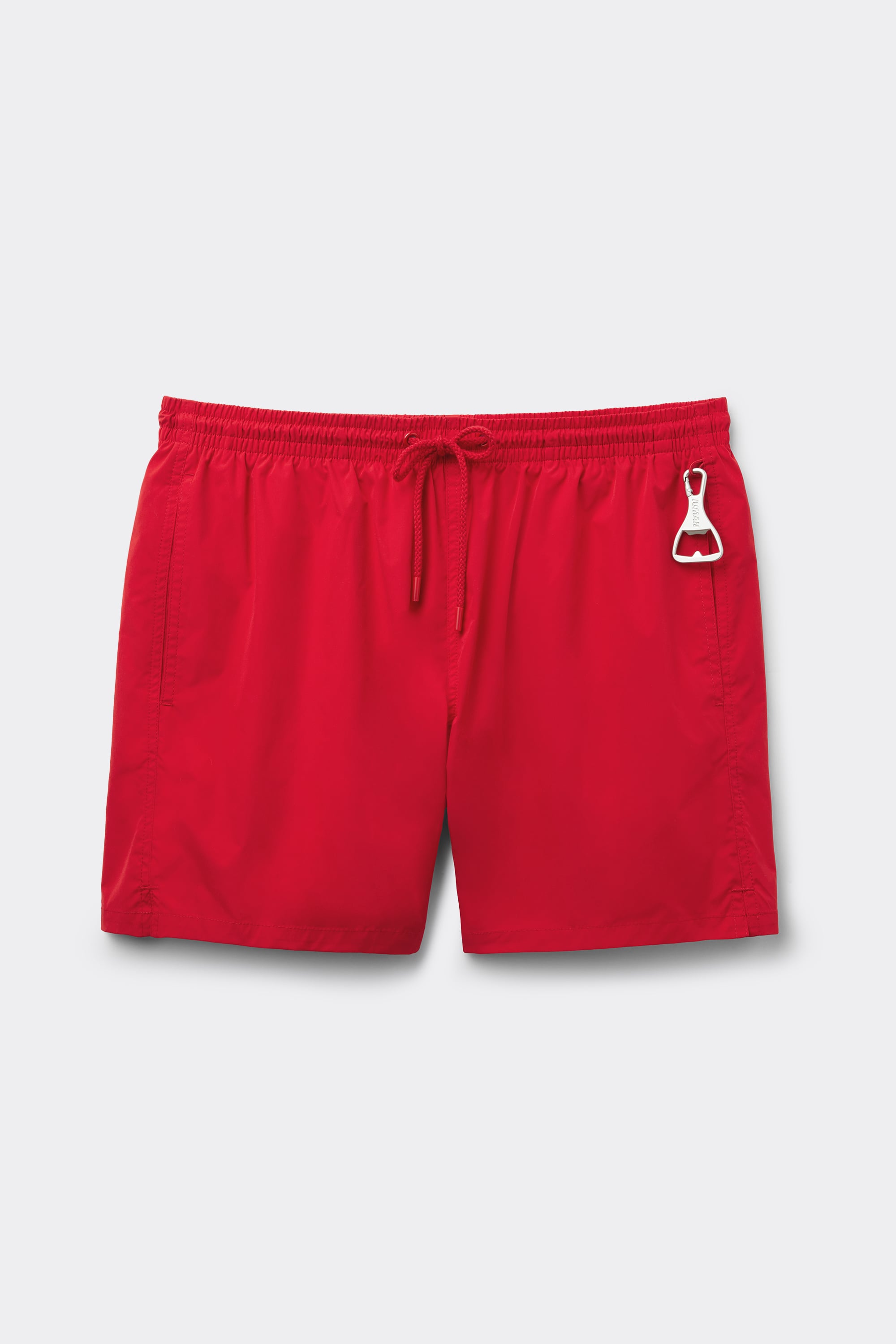 Mid-Length Solid Color Swim Trunks | Intimissimi