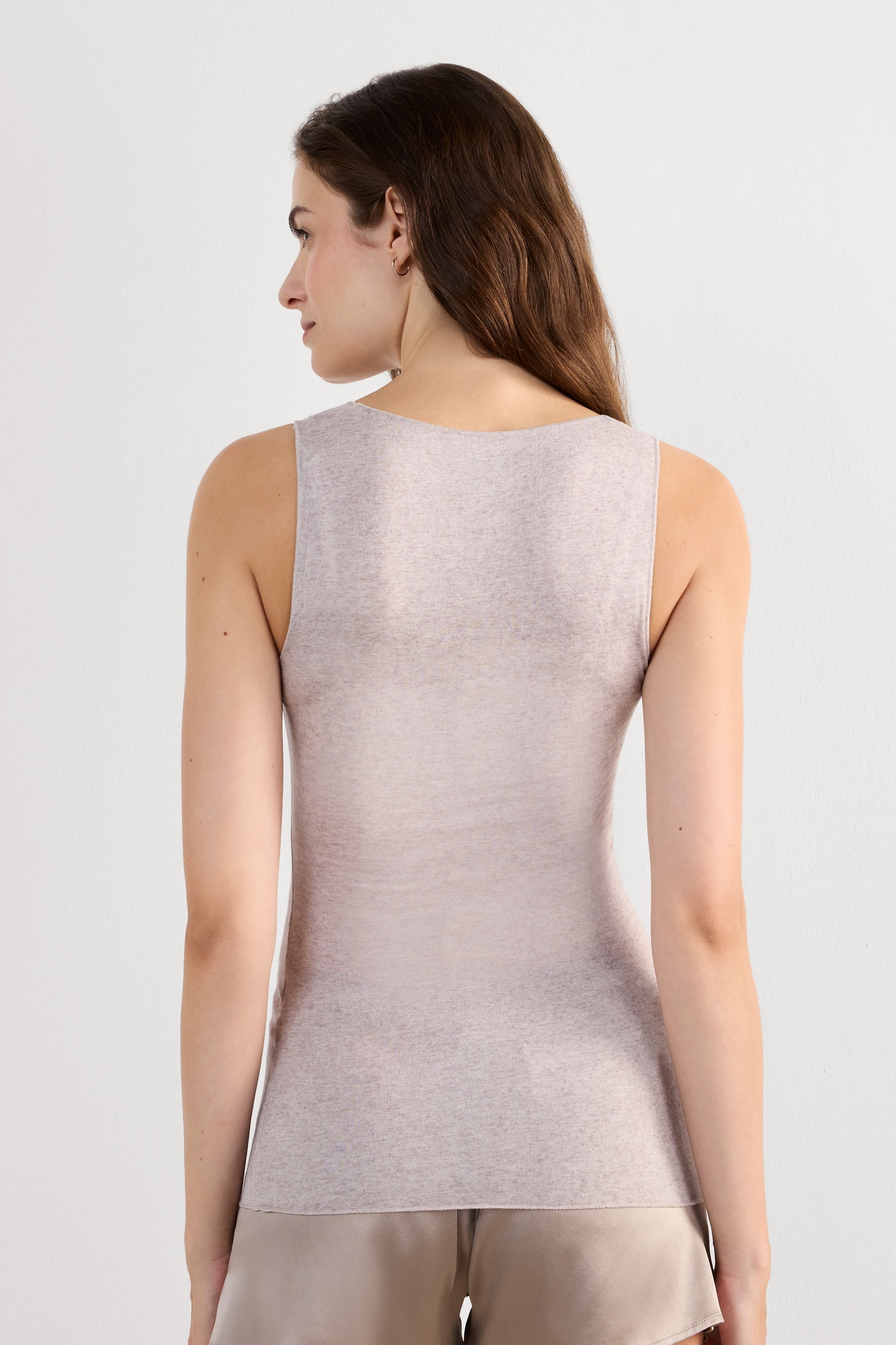 モダール カシミヤ ウルトラライト ワイドショルダー トップ