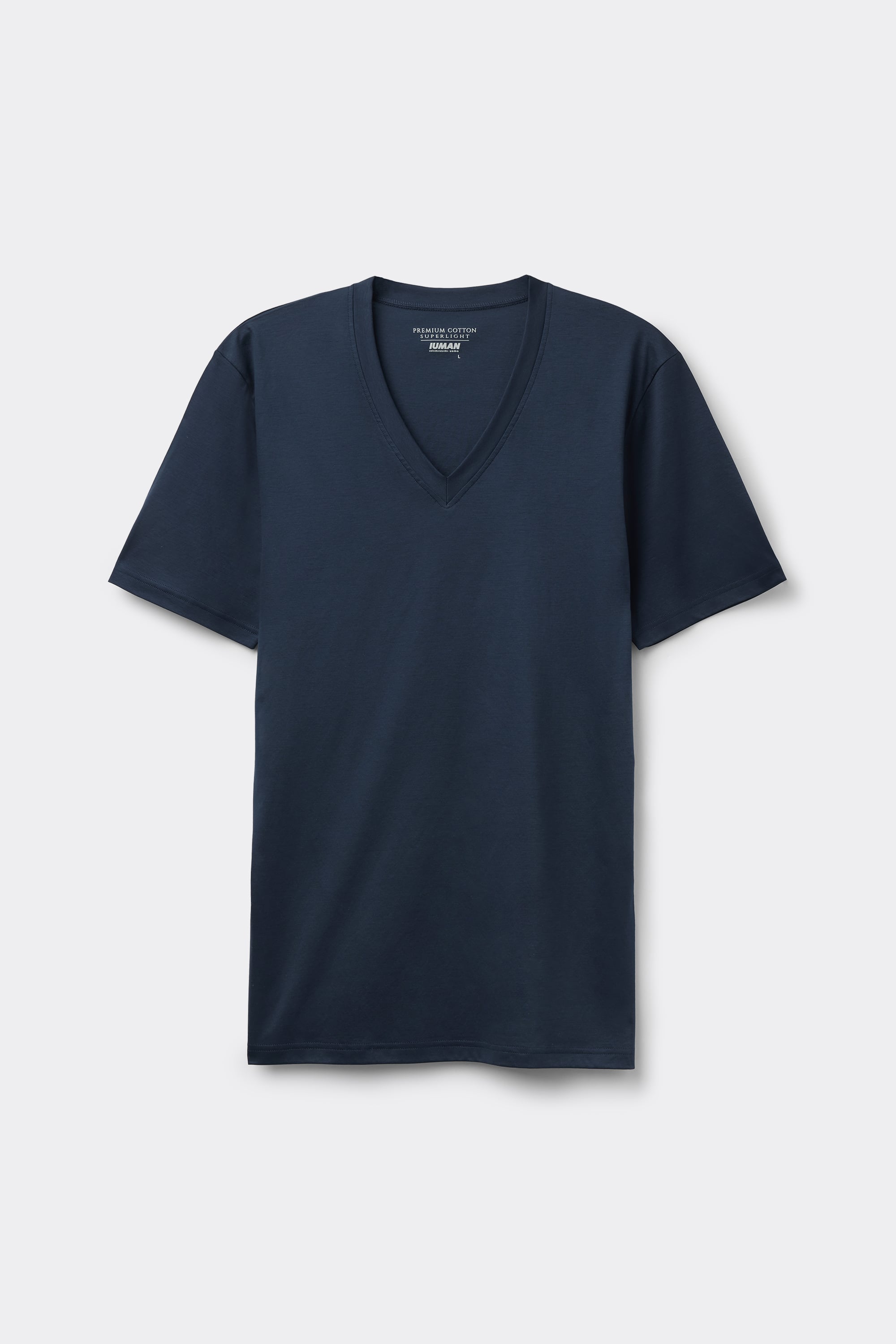 マーセライズドコットン filo Premium Vネック Tシャツ